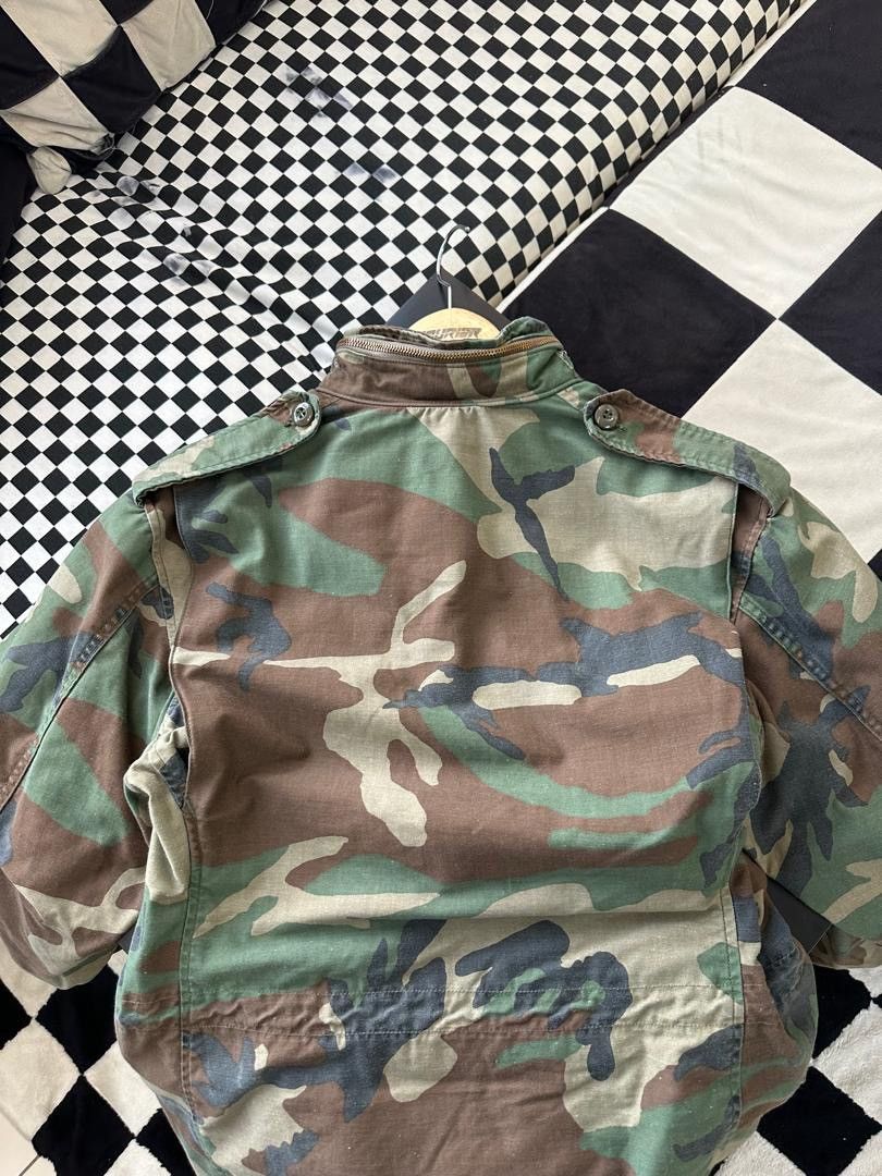 Vintage VINTAGE ARMY CAMOUFLAGE JACKET Size US M / EU 48-50 / 2 - 6 Thumbnail