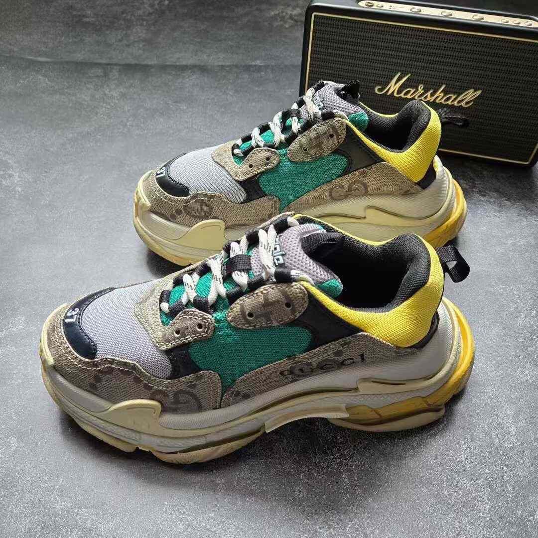 Balenciaga Balenciaga Multi Lowtop Sneakers S Women Size US 6 / IT 36 - 1 Thumbnail