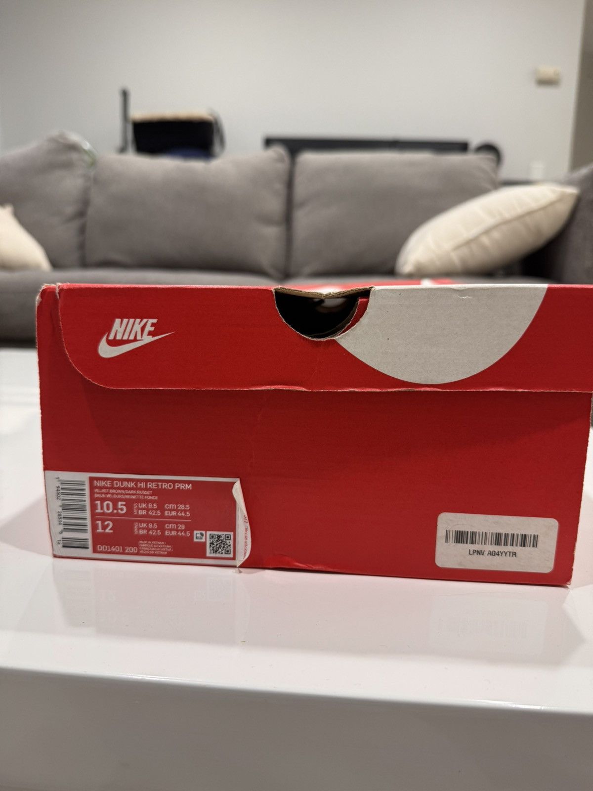 Nike Nike Dunk High PRM Size US 10.5 / EU 43-44 - 8 Thumbnail