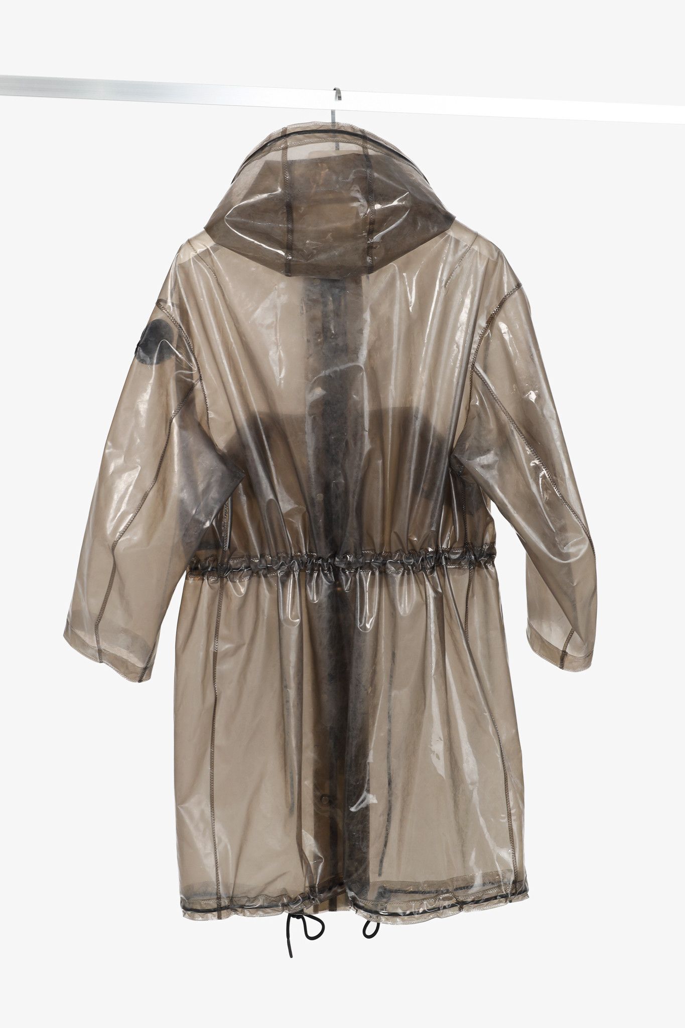 Moncler Moncler Acajou Black PVC Long Parka Size S / US 4 / IT 40 - 2 Thumbnail