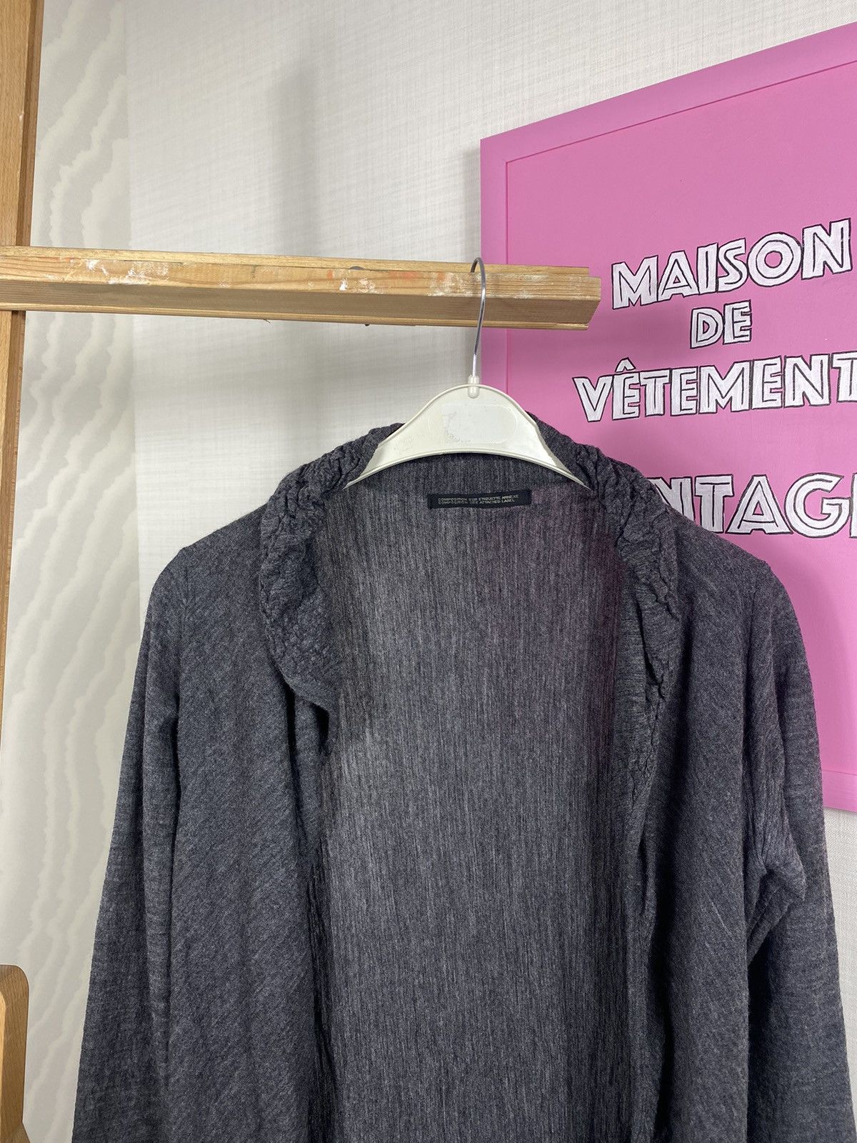 Vintage Yohji Yamamoto Y`s Cardigan Size M / US 6-8 / IT 42-44 - 4 Thumbnail