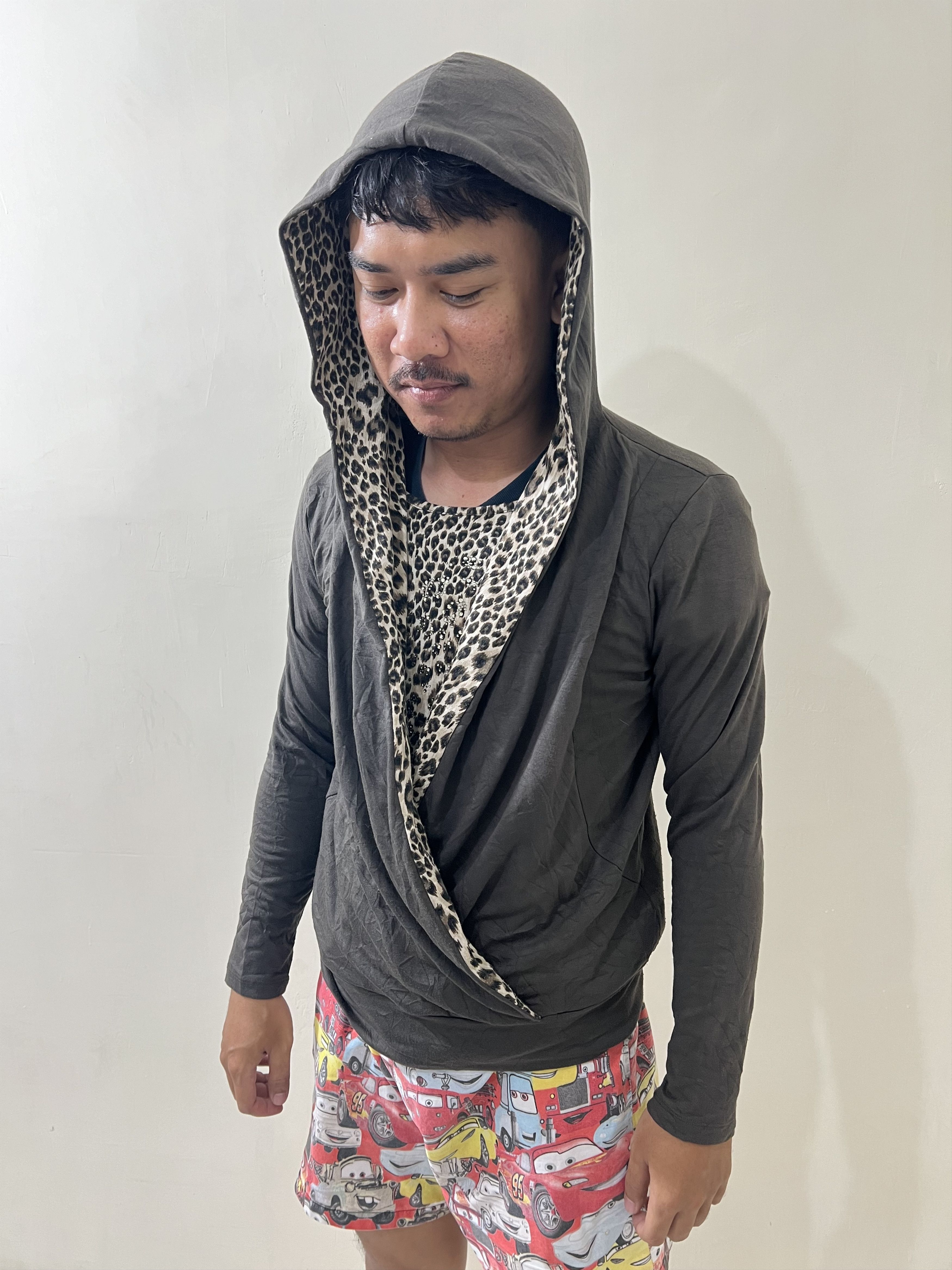 Hysteric Glamour × Undercover 2000s Archival Y's Cdg Asymmetric Leopard Studded y2k Lgb Size US S / EU 44-46 / 1 - 2 Thumbnail