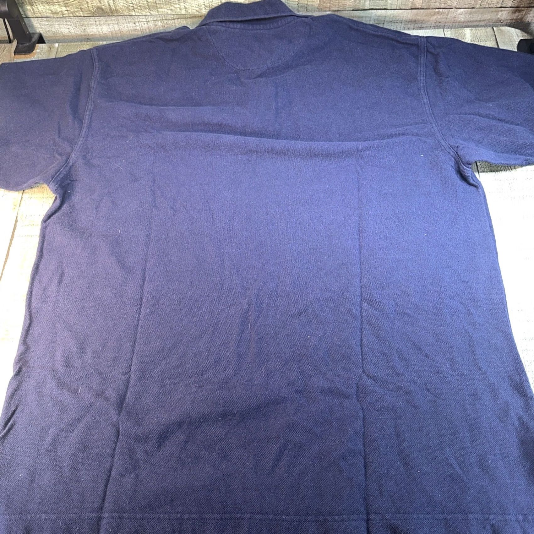 Gap VINTAGE Gap Polo Shirt Mens XL Blue Heavy Cotton Knit Short Sleeve Collared Button Closure Regular Fit All Seasons Size US XL / EU 56 / 4 - 5 Thumbnail