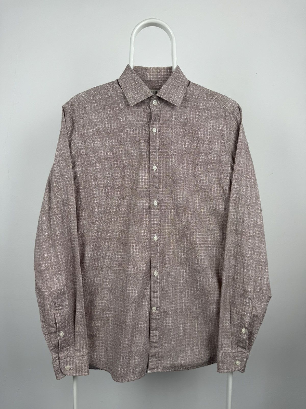 Reiss Reiss Baker Printed Long Sleeve Shirt Size US S / EU 44-46 / 1 - 1 Thumbnail
