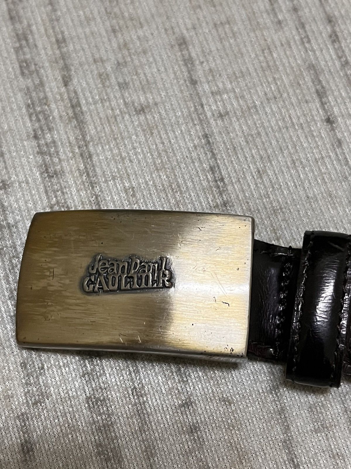 Jean Paul Gaultier Vintage 80s jean paul gaultier leather belt Size ONE SIZE - 5 Thumbnail
