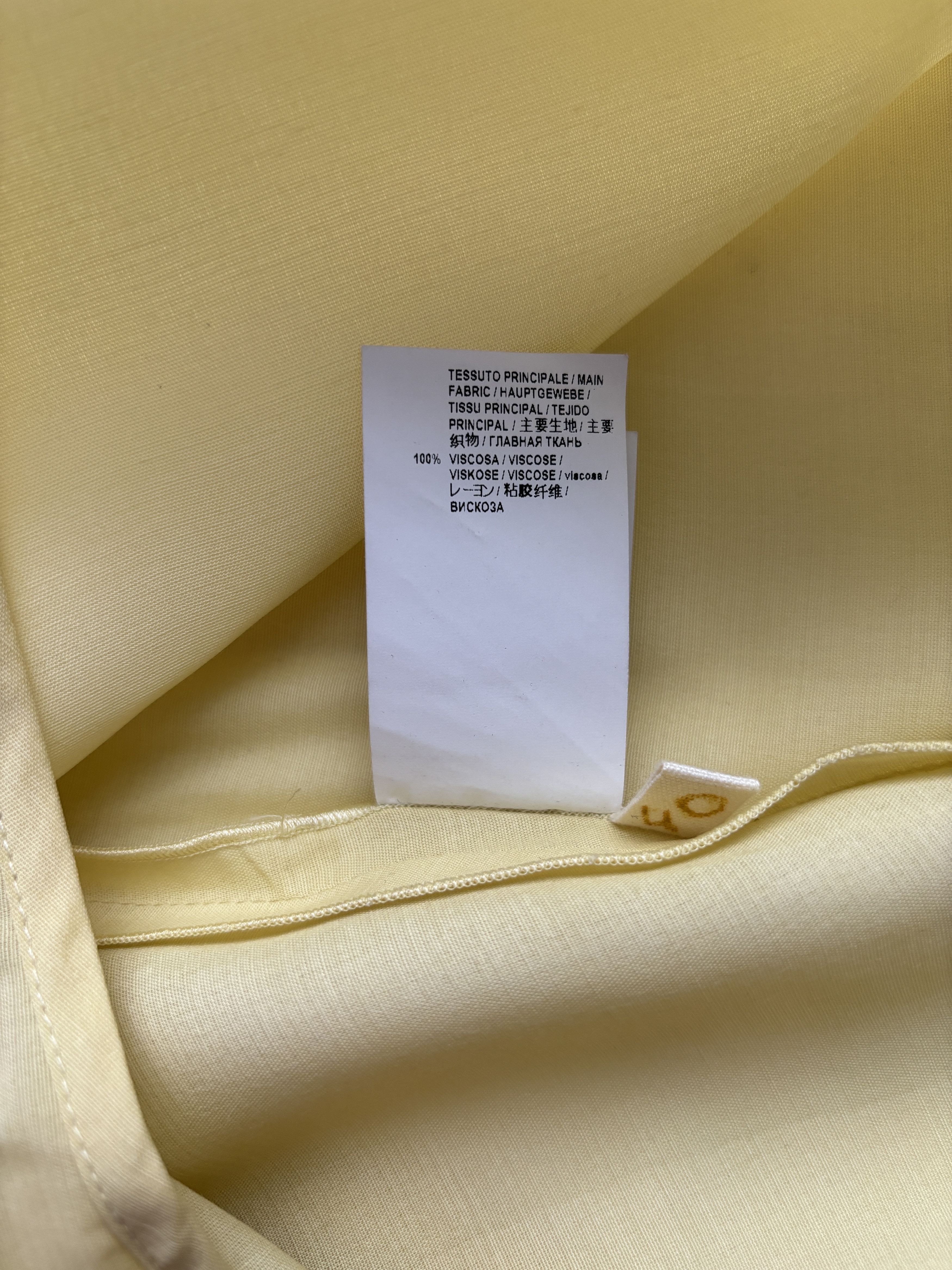 Marni ⚡️QUICK SALE⚡️Marni Yellow Viscose Mini Skirt Size 30" / US 8 / IT 44 - 5 Thumbnail