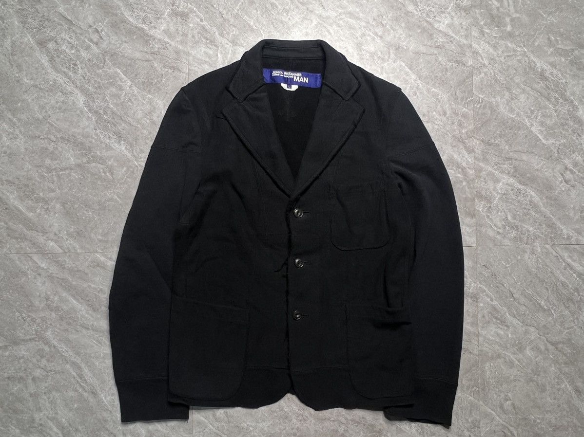 Junya Watanabe Junya Watanabe A/W 08 Reconstructed Distressed Cotton Blazer Size US L / EU 52-54 / 3 - 1 Thumbnail