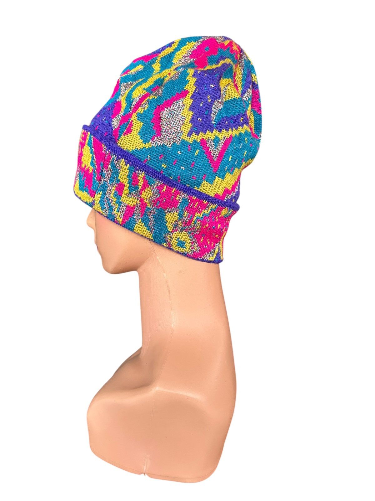 Japanese Brand × Kapital × Vintage Hippies Style Vintage knittedi Beanie Hats Size ONE SIZE - 2 Thumbnail