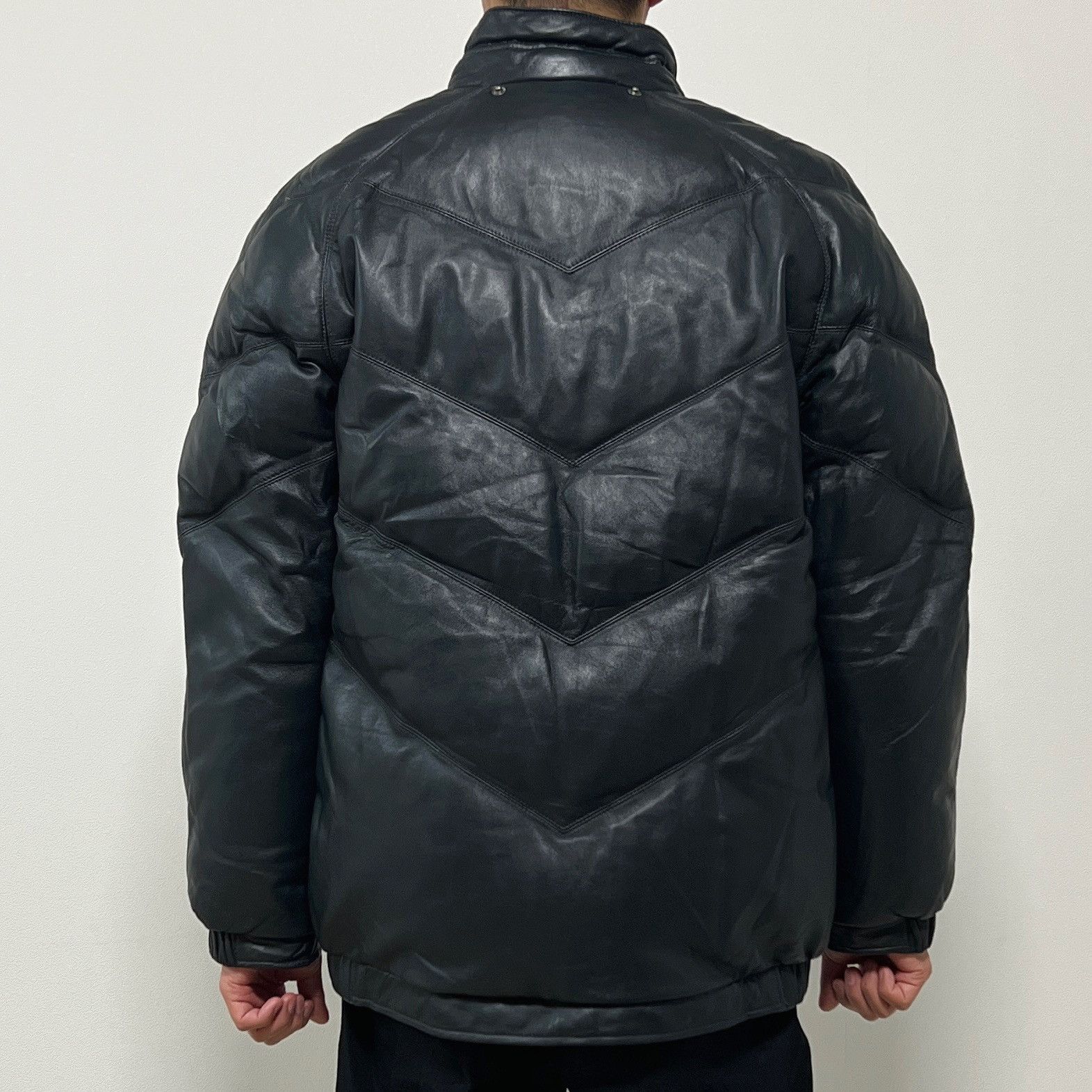 Supreme Supreme AW05 Leather Down Jacket Black Size US M / EU 48-50 / 2 - 2 Thumbnail