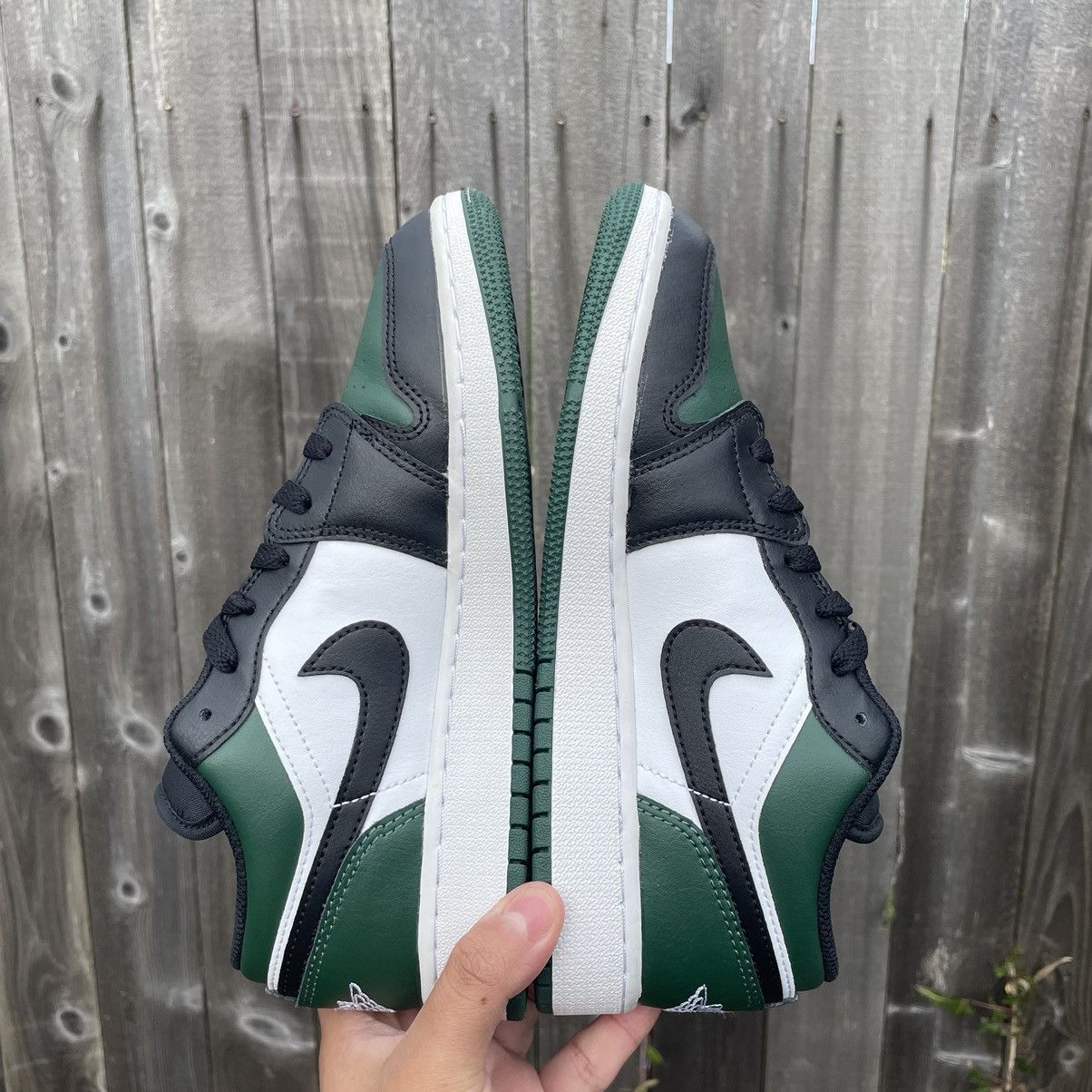 Jordan Brand × Nike Nike air Jordan 1 low Green Toe size 5y Size US 6.5 / IT 36.5 - 5 Thumbnail