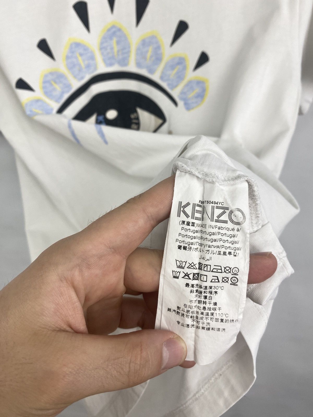 Kenzo 🧿 Kenzo Paris big print t-shirt Size US M / EU 48-50 / 2 - 6 Thumbnail