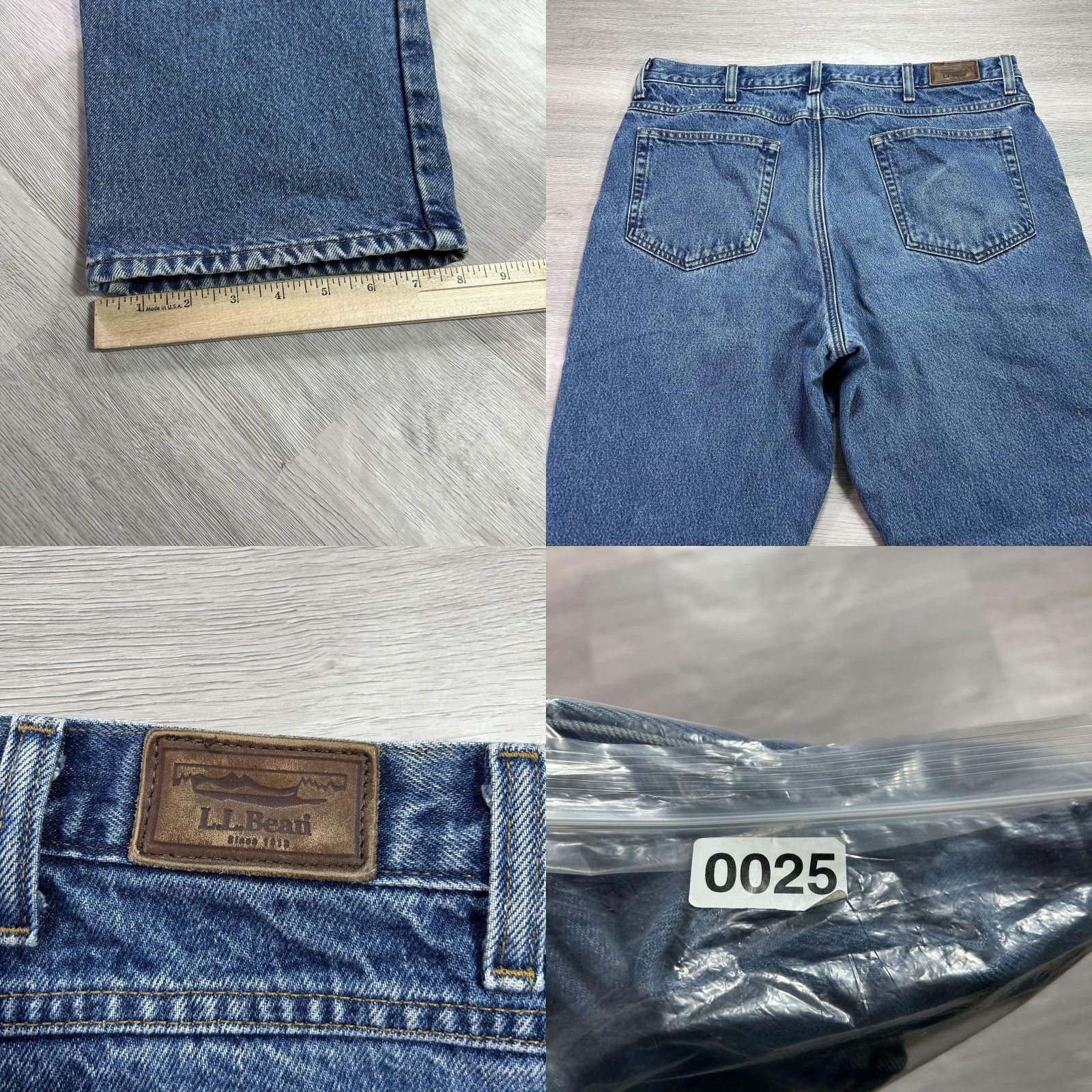 Vintage VINTAGE L.L. Bean Double L Classic Fit Jeans Mens 38x30 Blue Size US 38 / EU 54 - 9 Thumbnail