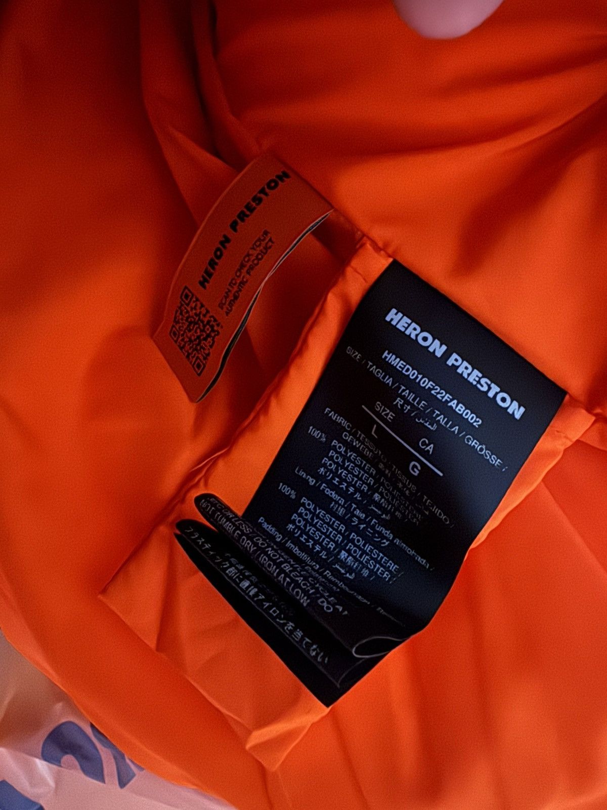 Heron Preston HERON PRESTON CAMO PUFFER DOWN JACKET Size US L / EU 52-54 / 3 - 8 Thumbnail