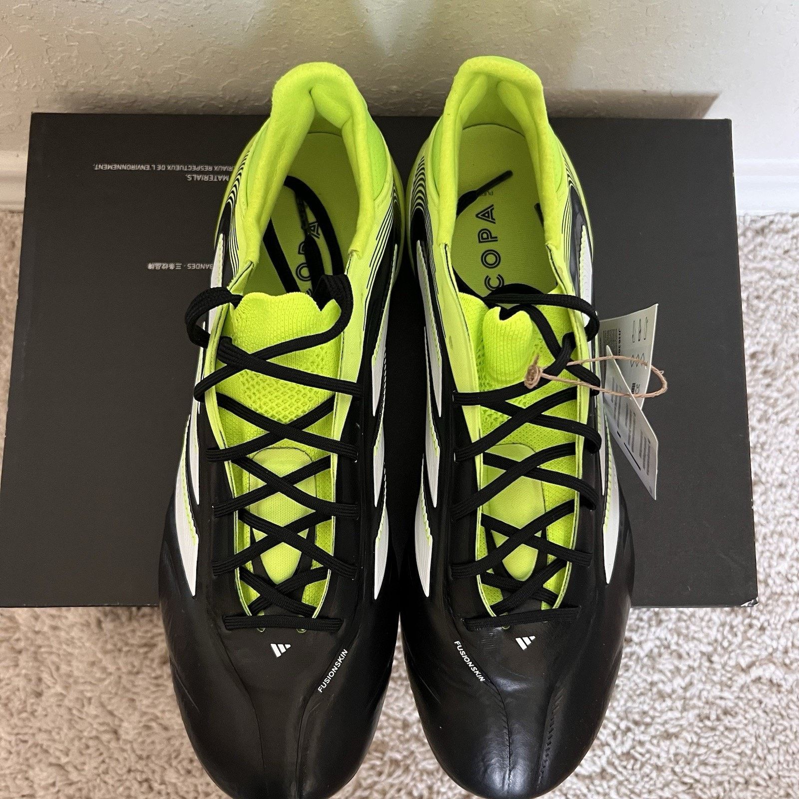 Adidas Adidas Copa Pure 3 Elite FG Black Soccer Cleat n Size 8.5 Size US 8.5 / EU 41-42 - 4 Thumbnail