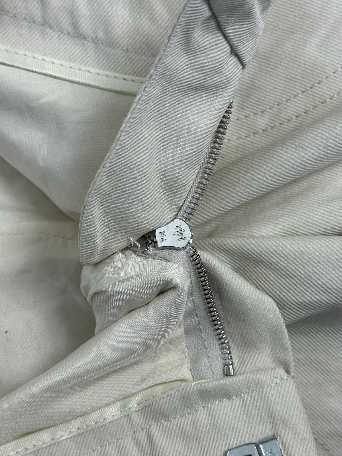 Dior × Vintage Christian Dior Boutique Made in Italy Cotton Pants Size 26" / US 2 / IT 38 - 9 Thumbnail