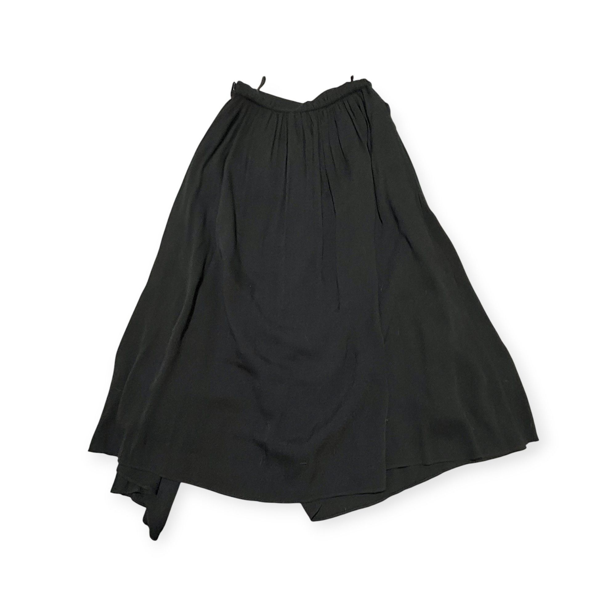 Ulla Johnson Ulla Johnson Sofia Ruffled Crepe Midi Skirt, Black, Size 4, Size 27" / US 4 / IT 40 - 6 Thumbnail
