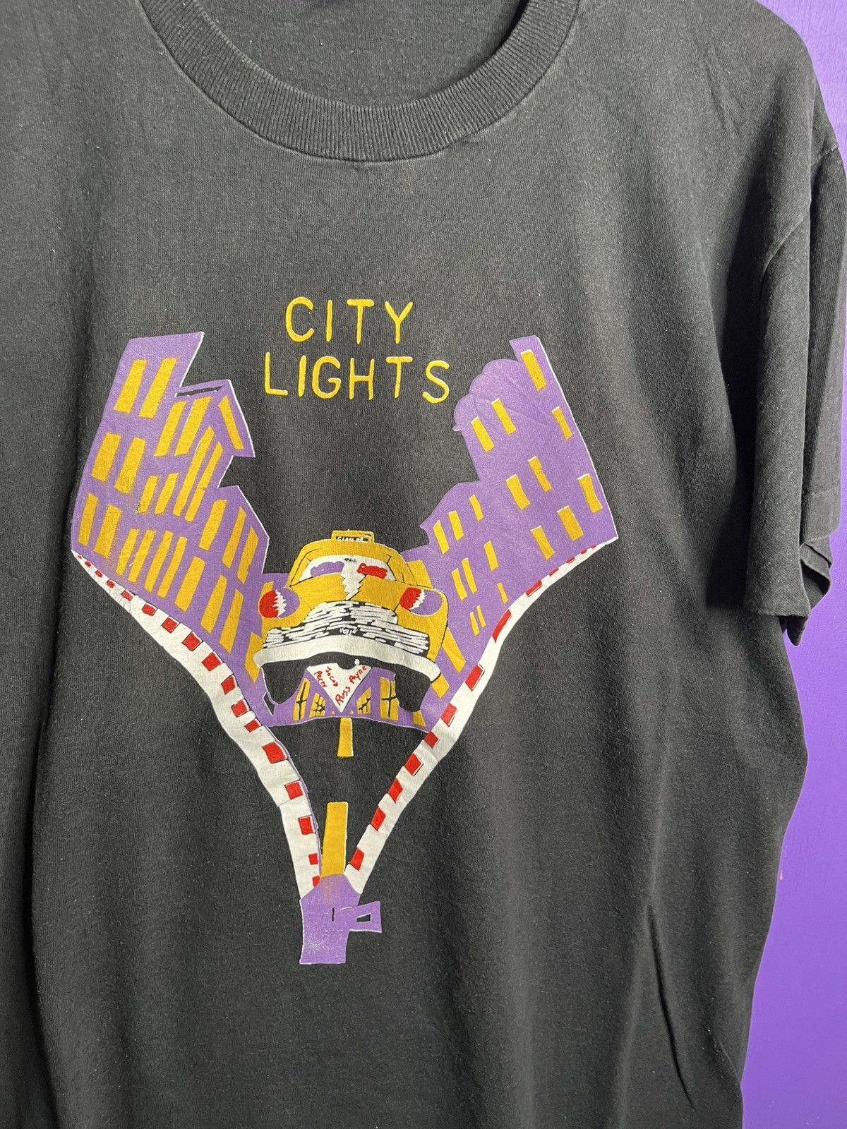 Grateful Dead × Vintage Vintage 1991 Grateful Dead city lights t-shirt Size US XL / EU 56 / 4 - 3 Thumbnail