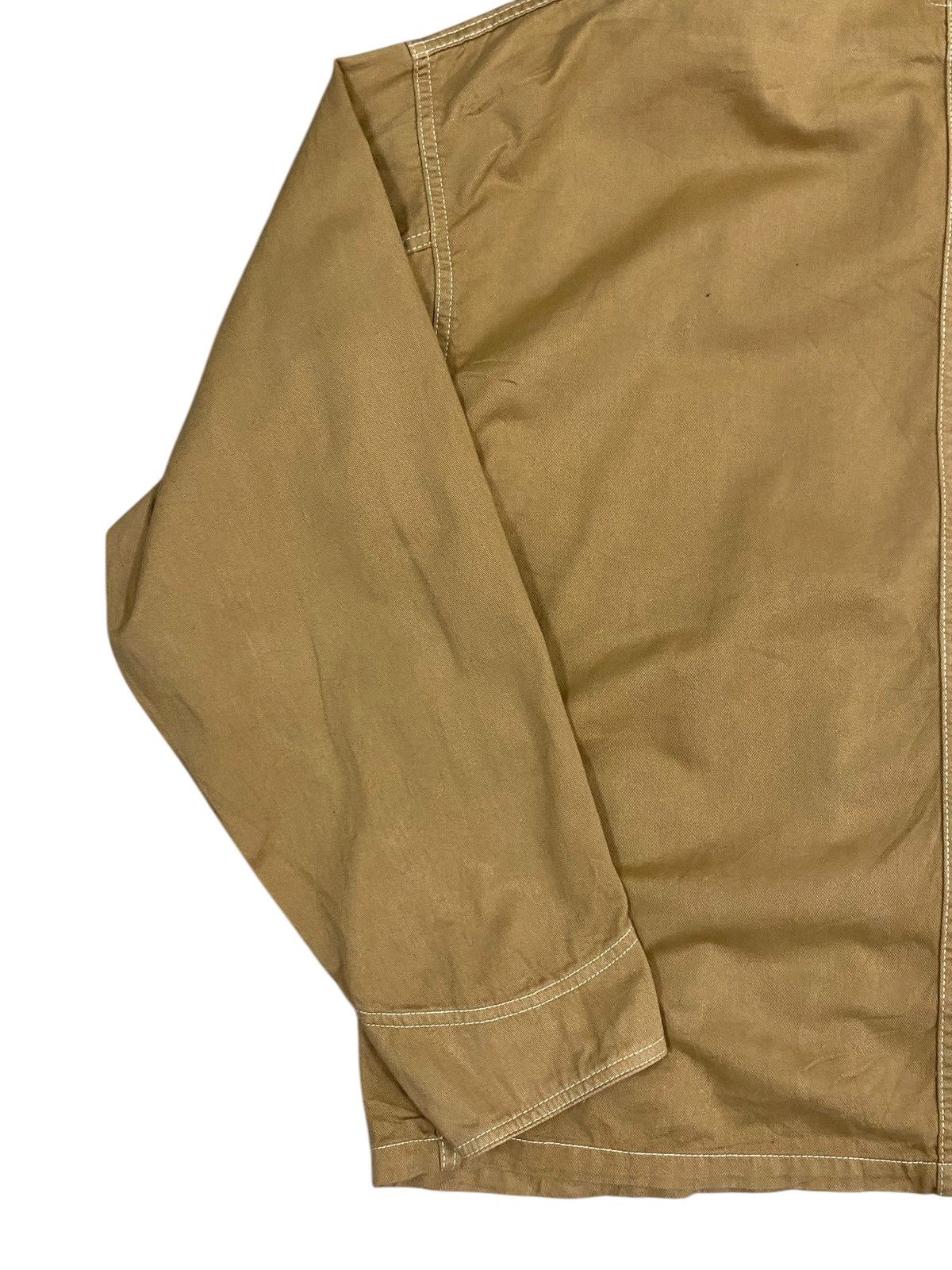 Lee Vintage Lee Sanforized Chore Jacket - Brown Workwear Shirt Size US L / EU 52-54 / 3 - 6 Thumbnail