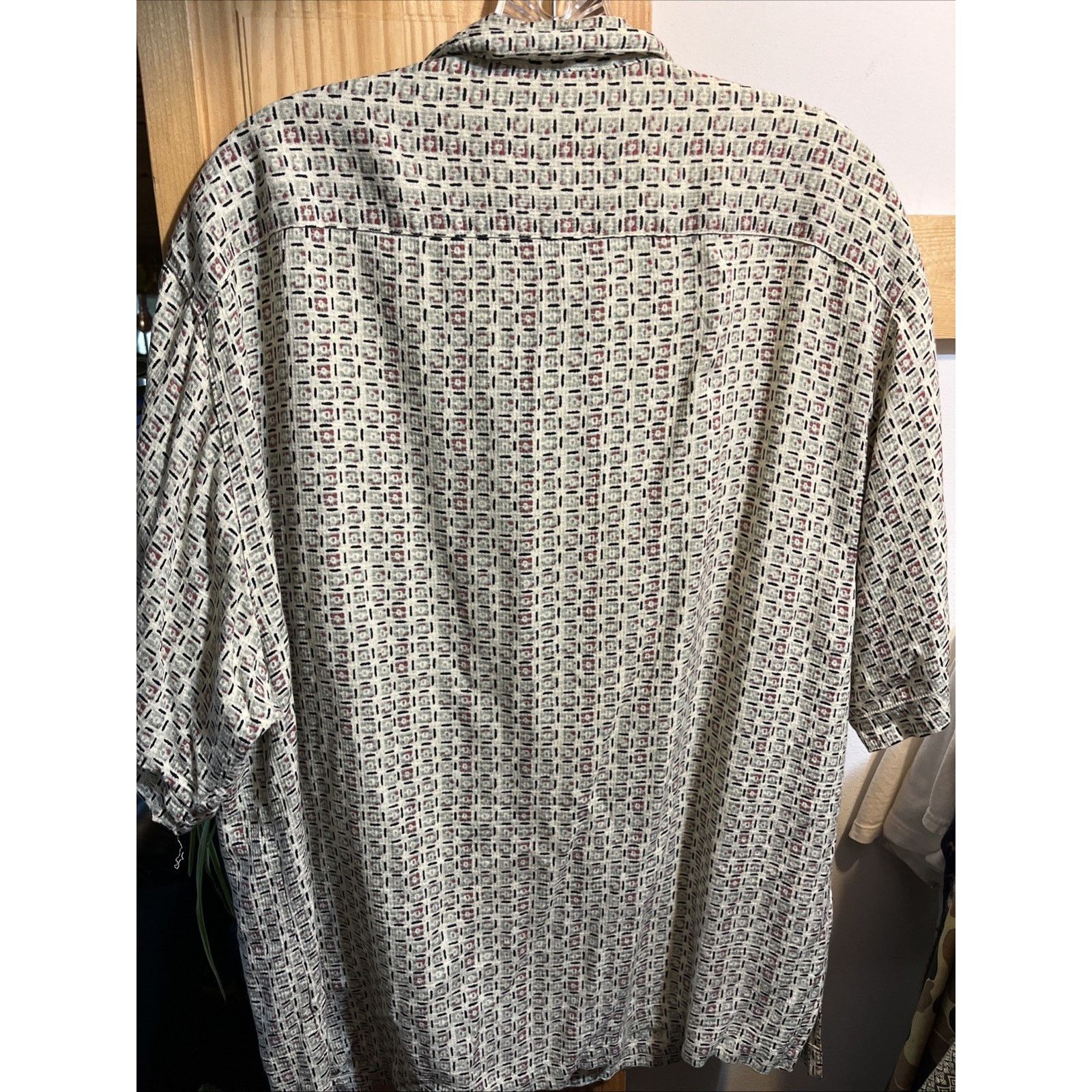 Other Original Island Sport VTG Hawaiian Shirt Mens M Beige Tribal Size US M / EU 48-50 / 2 - 7 Thumbnail