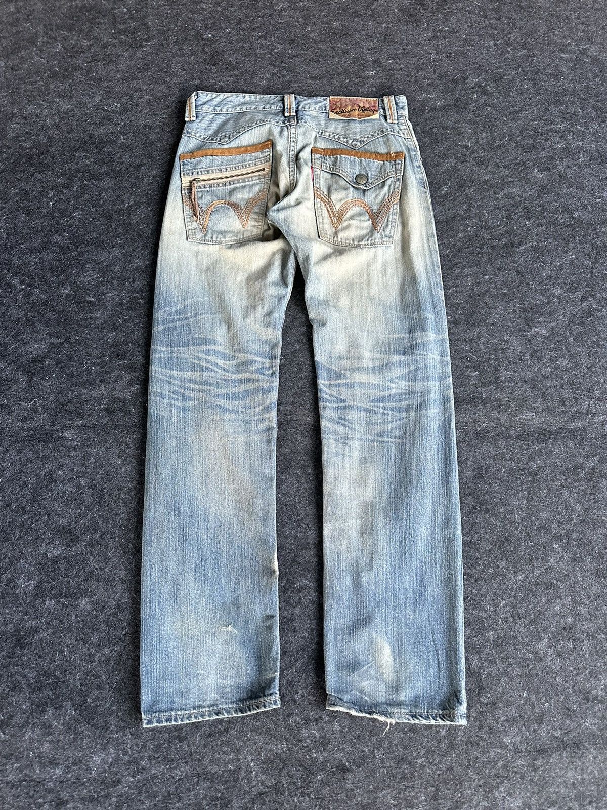 If Six Was Nine Edwin Exclusive Tokyo Japan Mudwash Vintage Denim D381 Size US 32 / EU 48 - 3 Thumbnail