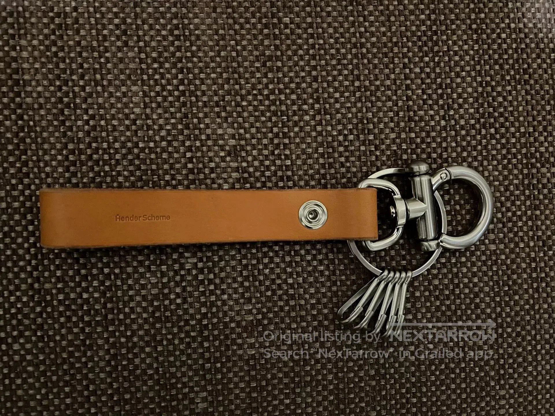 Hender Scheme Hender Scheme Handmade Leather Keychain. Size ONE SIZE - 2 Thumbnail