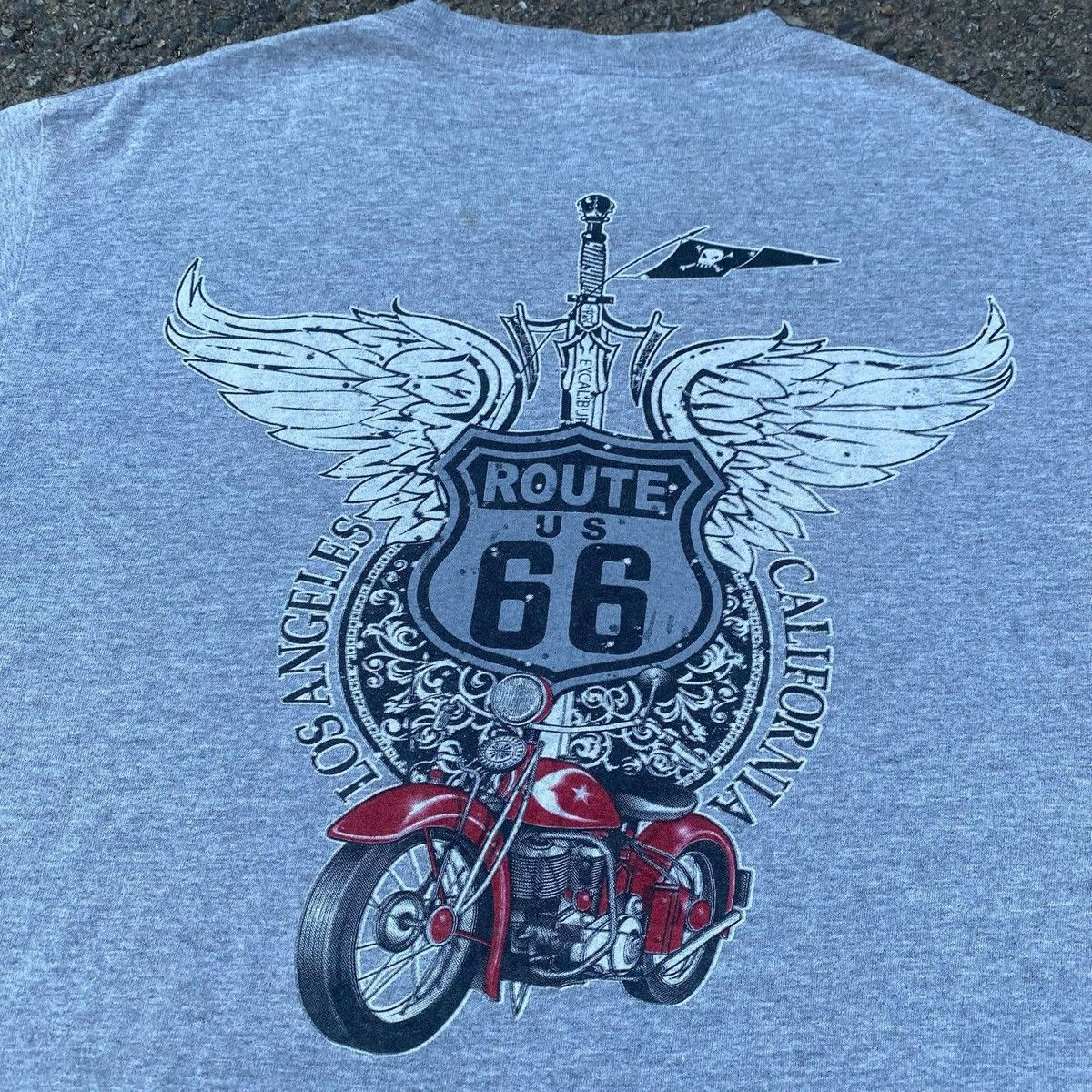 Vintage RARE ‼️ U.S. Route 66 Size US M / EU 48-50 / 2 - 2 Thumbnail