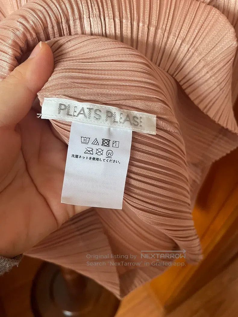 Issey Miyake Issey Miyake Brown Pleated Long Sleeve Size L / US 10 / IT 46 - 4 Thumbnail
