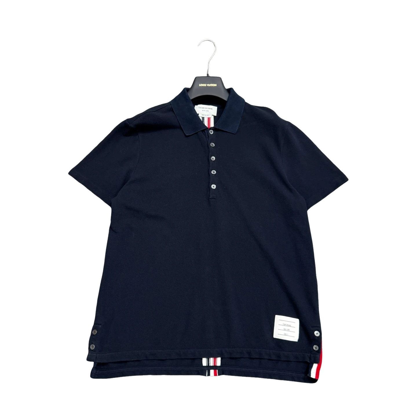 Thom Browne Thom Browne Signature Stripe Polo Size 2 Size US M / EU 48-50 / 2 - 1 Thumbnail