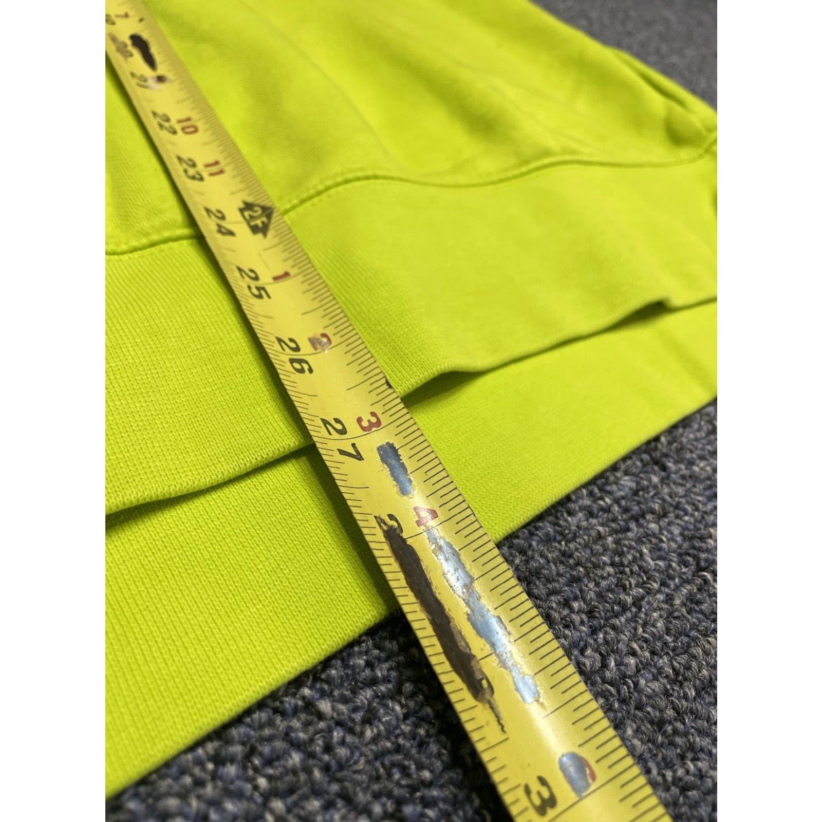 Nike VINTAGE Nike Men's Hoodie Center Swoosh Pullover Sweater Green XL Hoodie Mens Retro USA - Size US XL / EU 56 / 4 - 7 Thumbnail