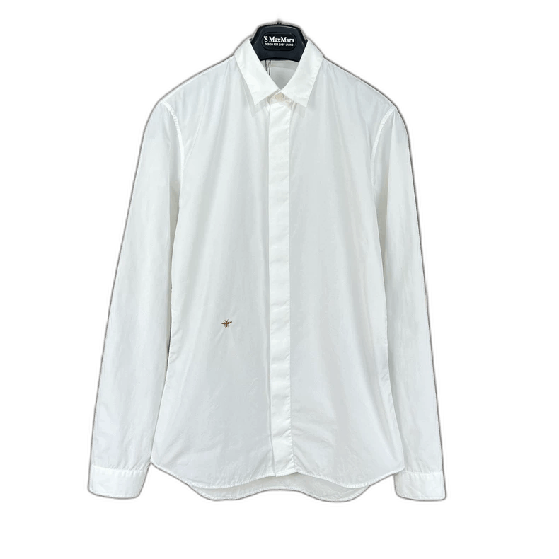 Dior Dior Embroidered Bee Long Sleeve Shirt-2506 Size US M / EU 48-50 / 2 - 1 Thumbnail
