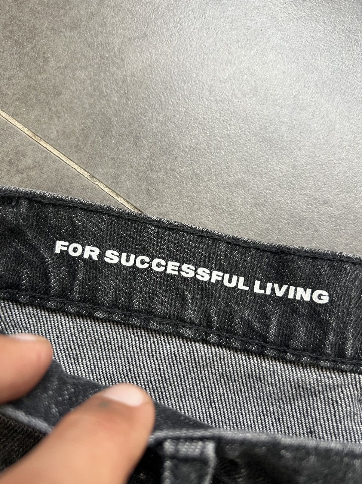 Diesel Baggy cargo DIESEL Y2K jeans in washed grey Size 24" / US 00 / IT 34 - 12 Thumbnail