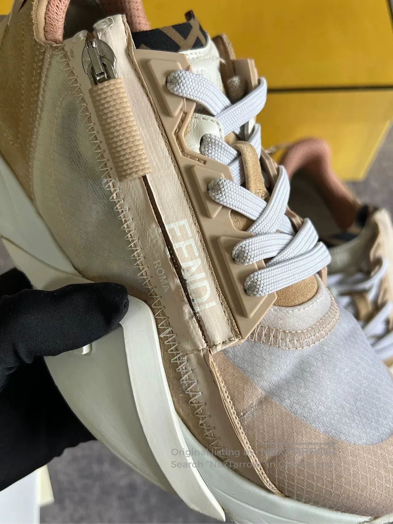 Fendi Fendi Pink Sneakers. Size US 5 / IT 35 - 3 Thumbnail