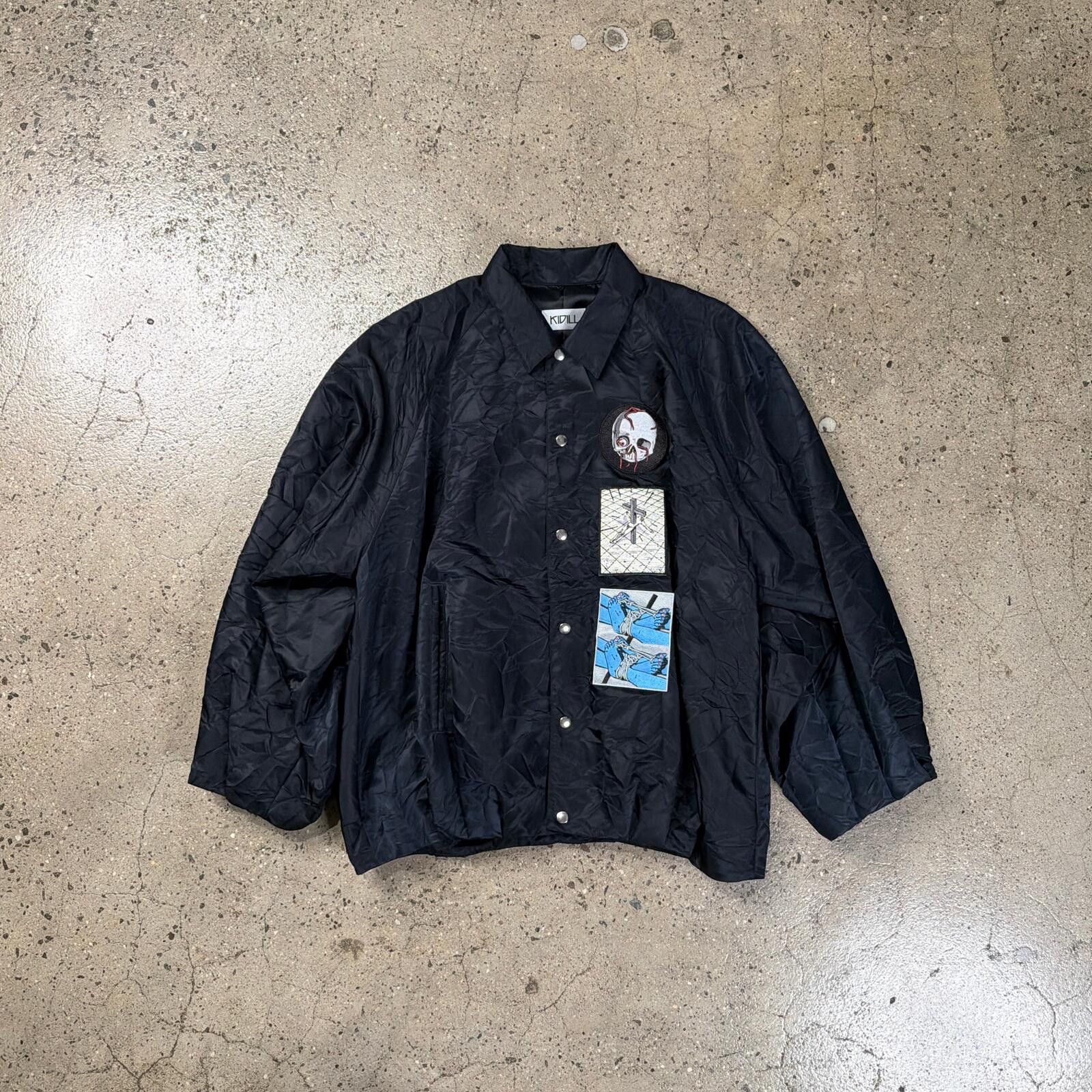 KIDILL Kidill Wrinkled Bomber Jacket Size US L / EU 52-54 / 3 - 1 Thumbnail