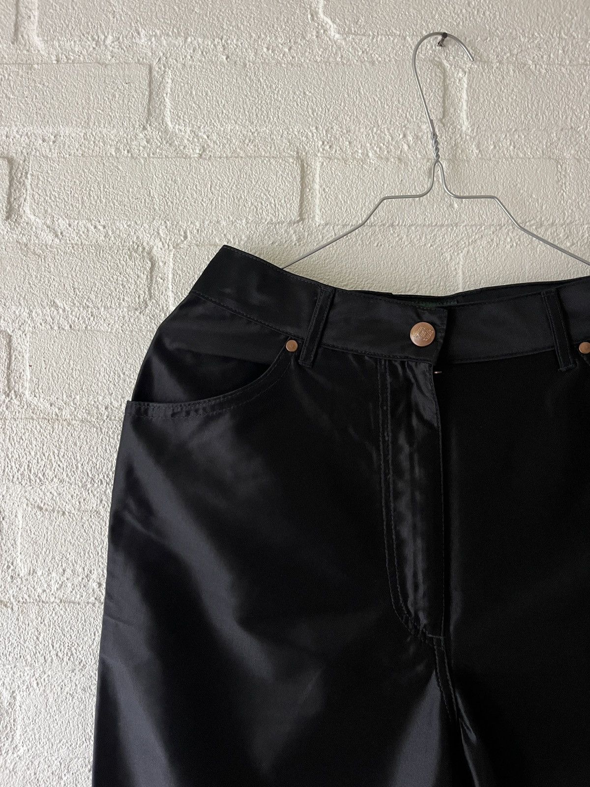 Jean Paul Gaultier Jean Paul Gaultier metallic pants nylon vintage y2k Size 32" / US 10 / IT 46 - 10 Thumbnail