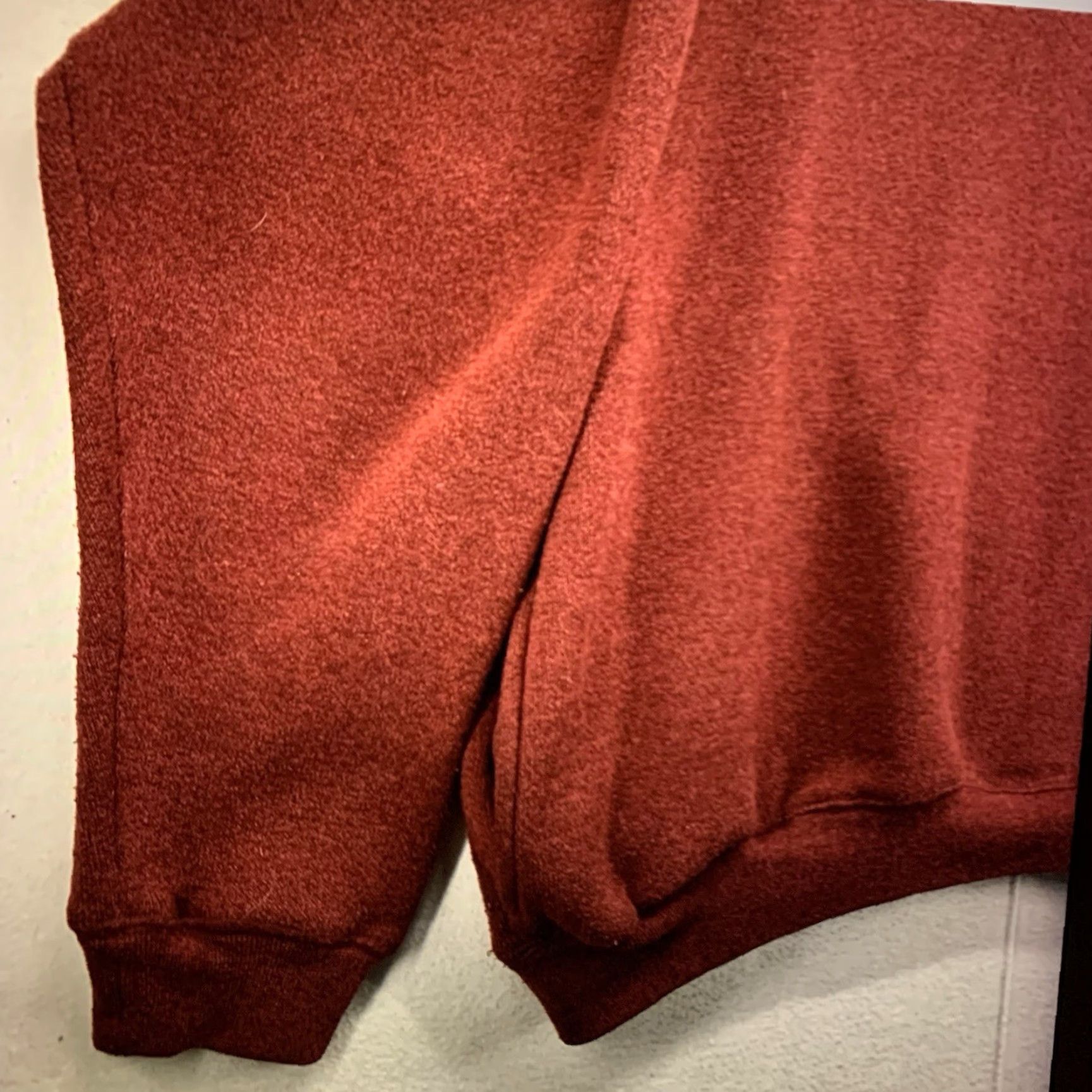 PGA Tour PGA TOUR Men’s Pullover Sweatshirt Red XL V Neck Embroidered Logo Golf Pockets Size US XL / EU 56 / 4 - 6 Thumbnail