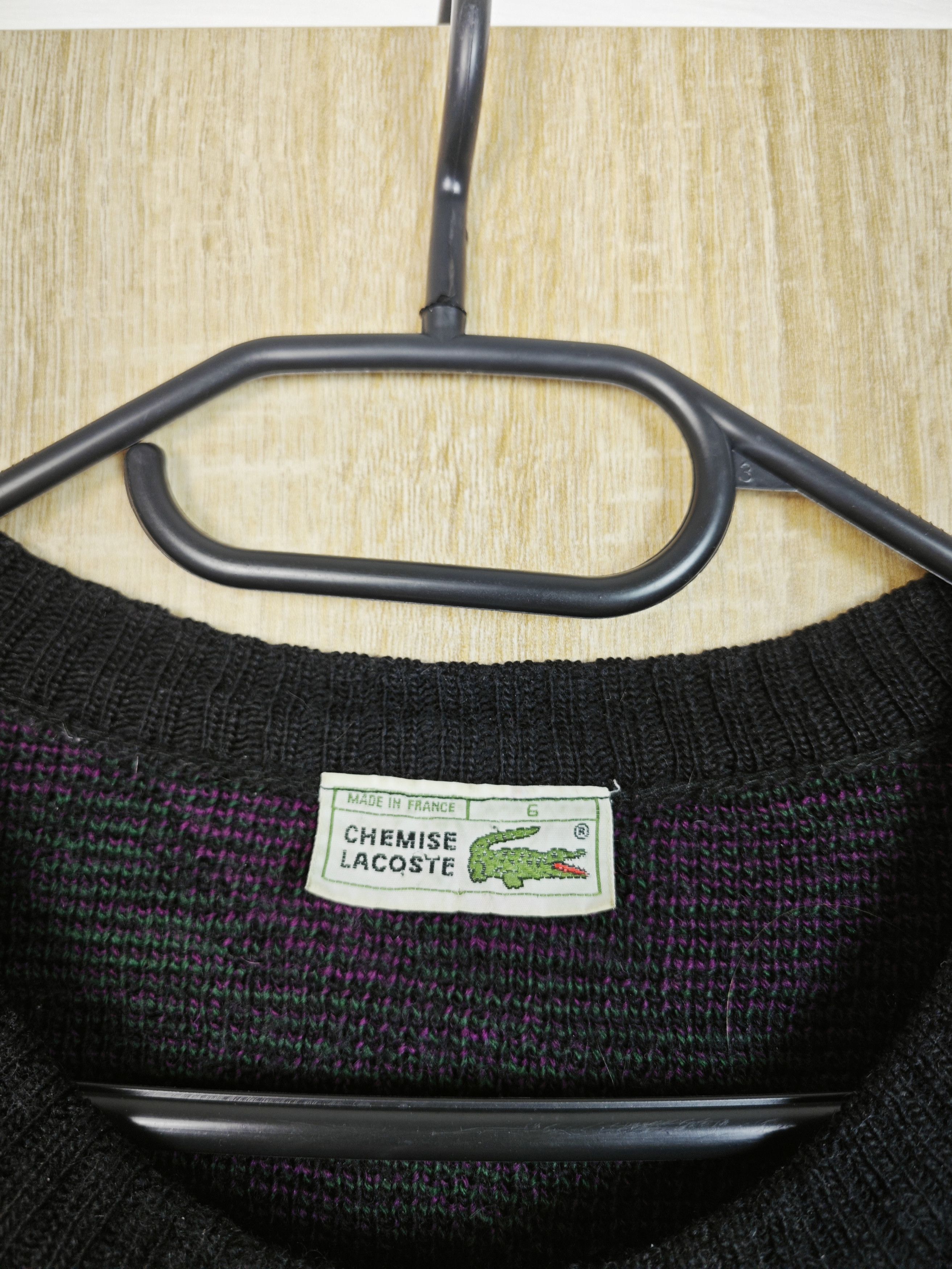 Lacoste Lacoste vintage sweater Size US L / EU 52-54 / 3 - 5 Thumbnail