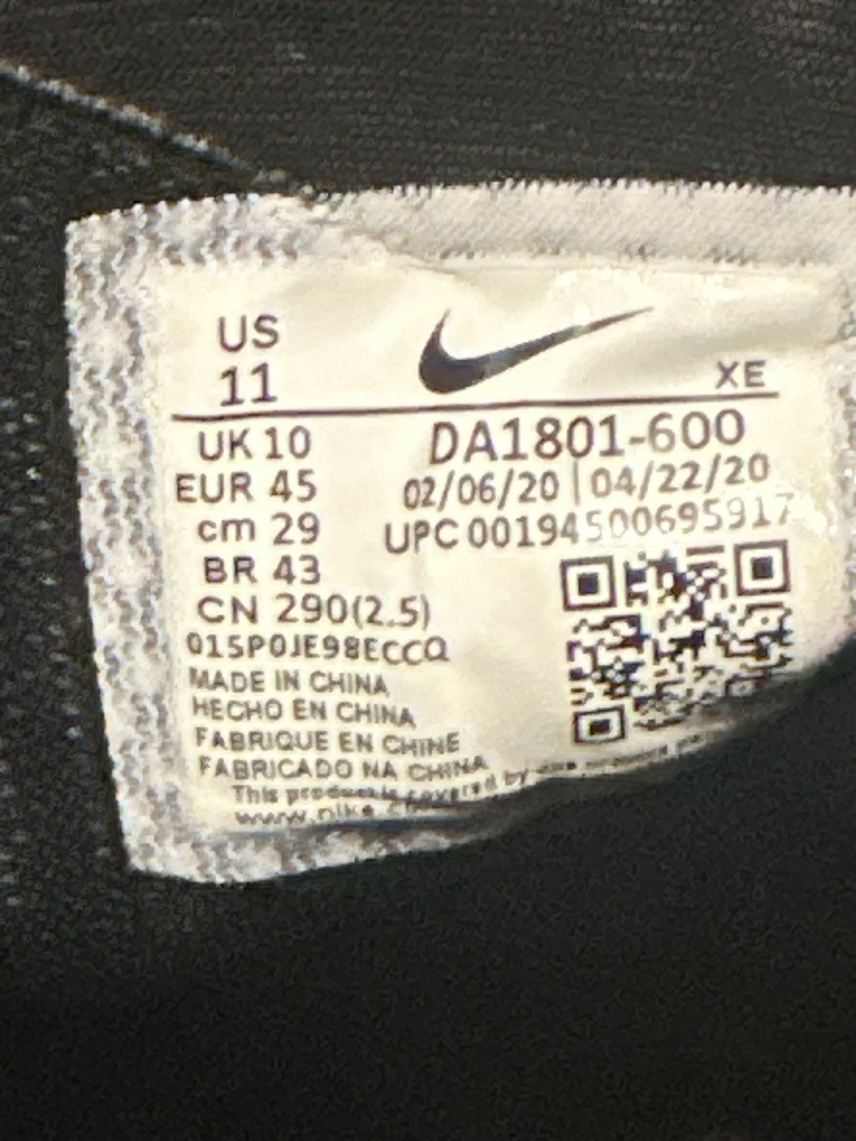 Nike Nike Air Zoom Pegasus 37 BTC Size US 11 / EU 44 - 4 Thumbnail