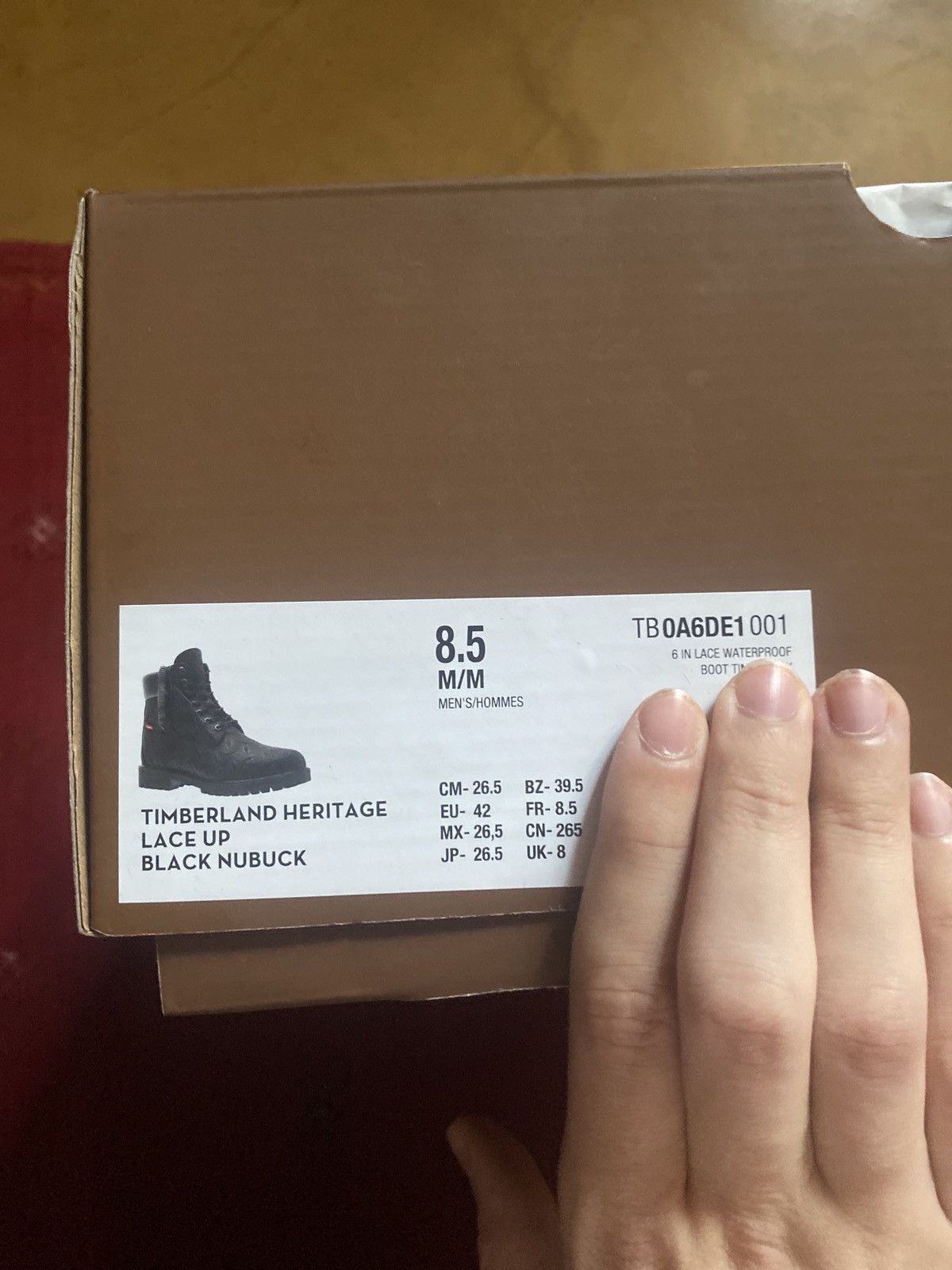 Supreme × Timberland Timberland Premium Waterproof Boot Supreme Diamond Plate Size US 8.5 / EU 41-42 - 5 Thumbnail