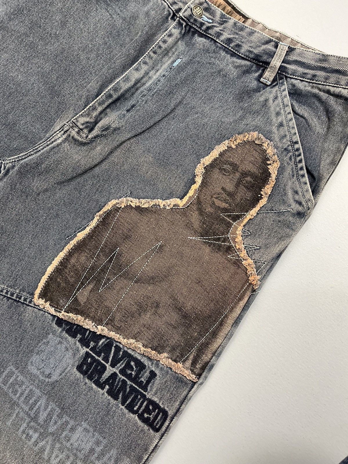 Makaveli Vintage makaveli branded printed denim Size US 38 / EU 54 - 6 Thumbnail