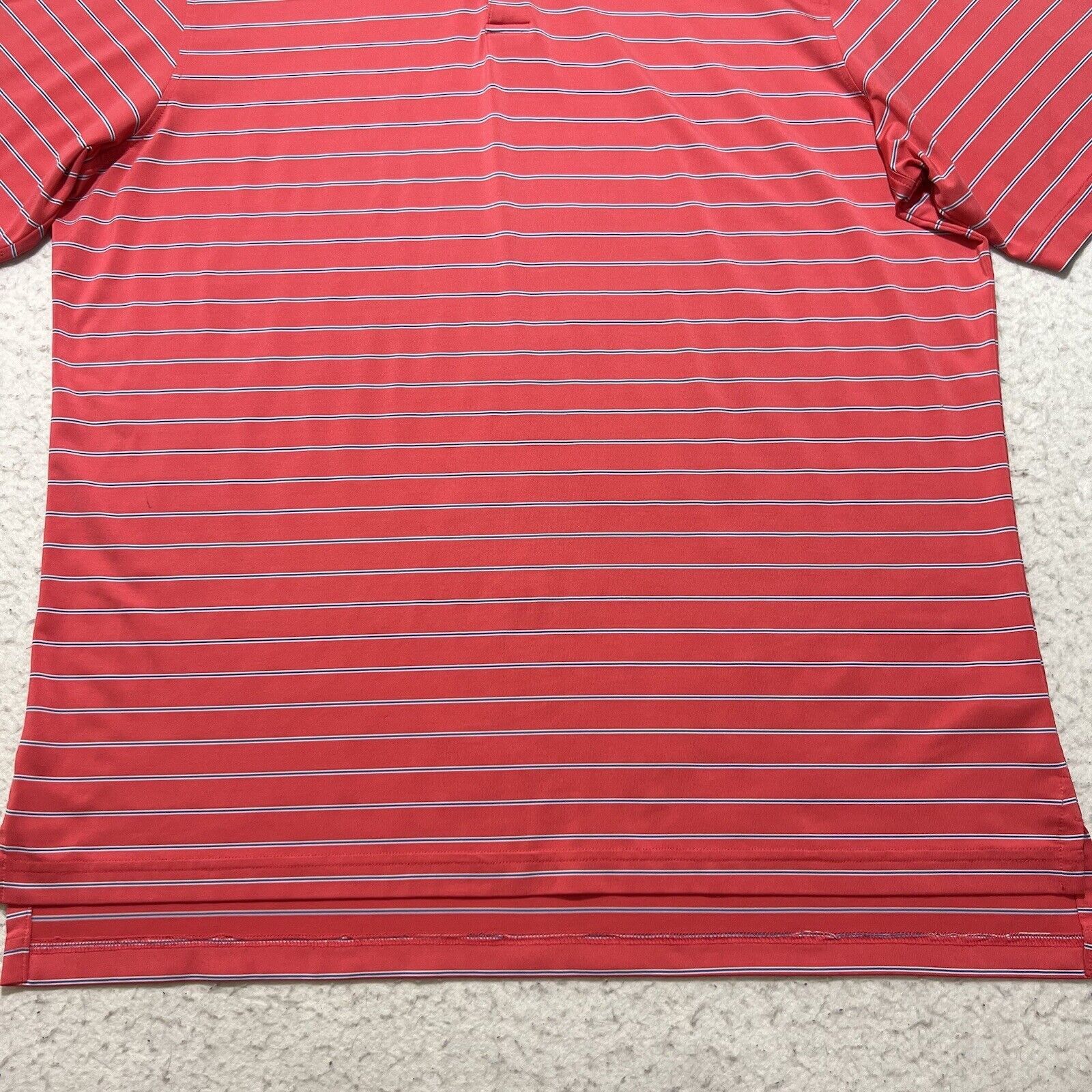 Other Fairway & Greene Large Loose Fit Pink Striped Golf Polo Size US L / EU 52-54 / 3 - 6 Thumbnail