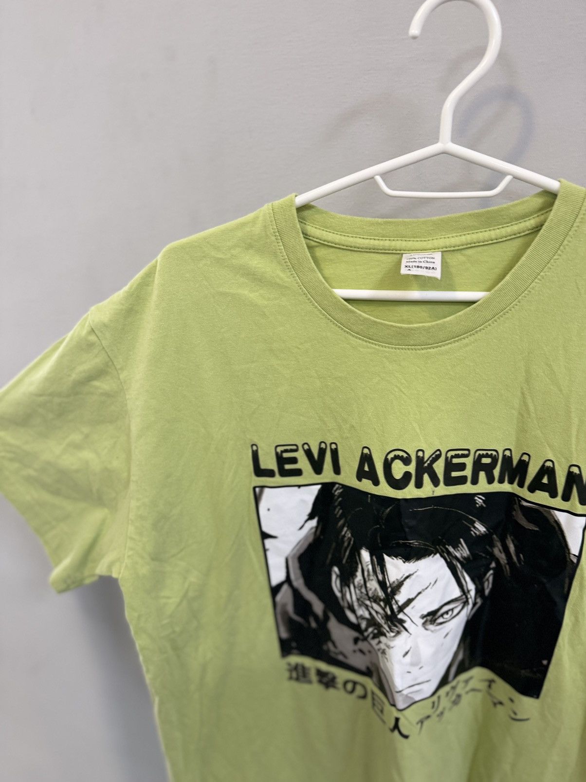 Anime × Japanese Brand Attact On Titan Levi Ackerman Anime Vintage Size US XL / EU 56 / 4 - 5 Thumbnail