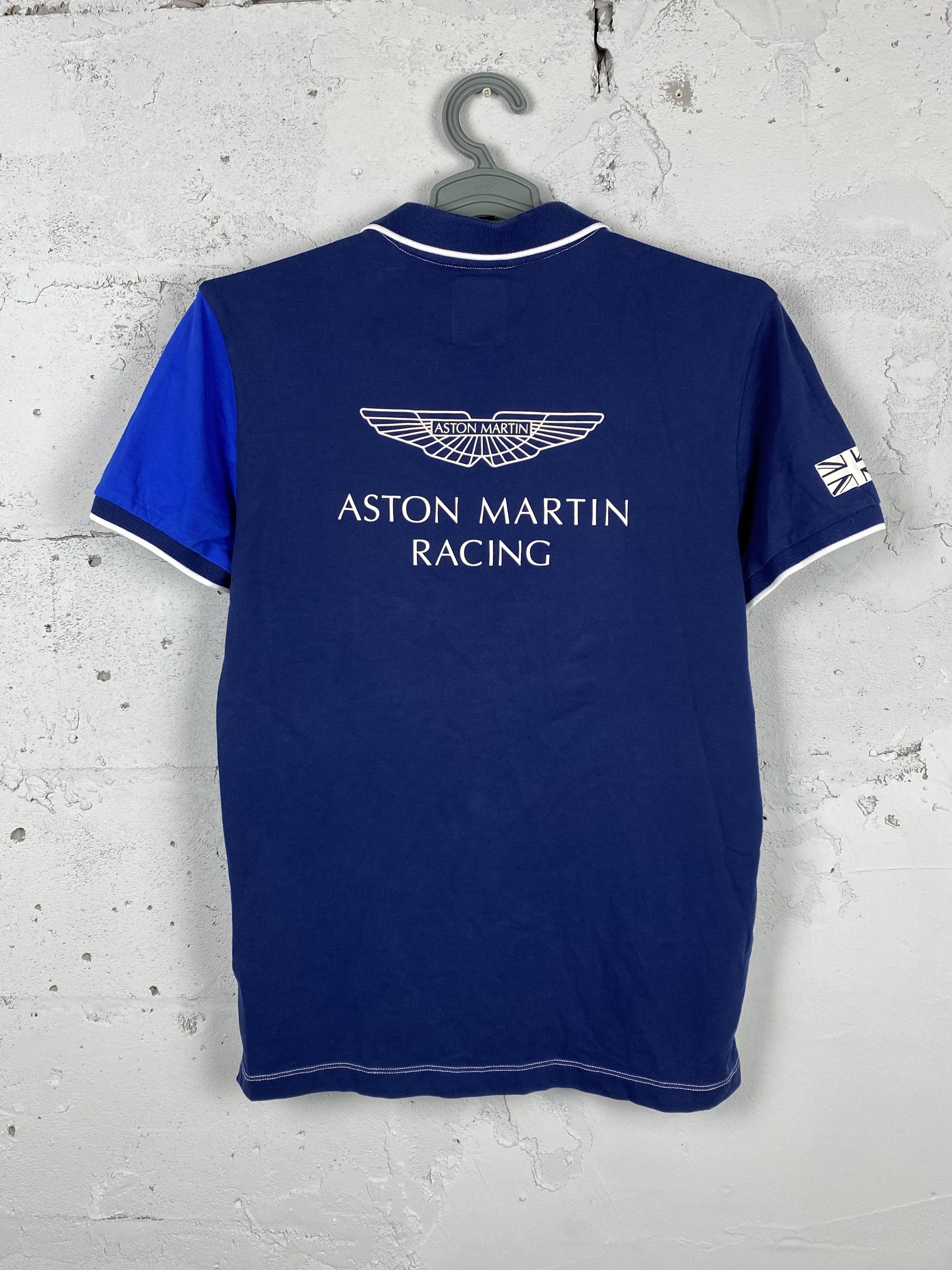 Formula 1 × Hackett Hackett Aston Martin England Racing Polos t shirt Size US S / EU 44-46 / 1 - 9 Thumbnail