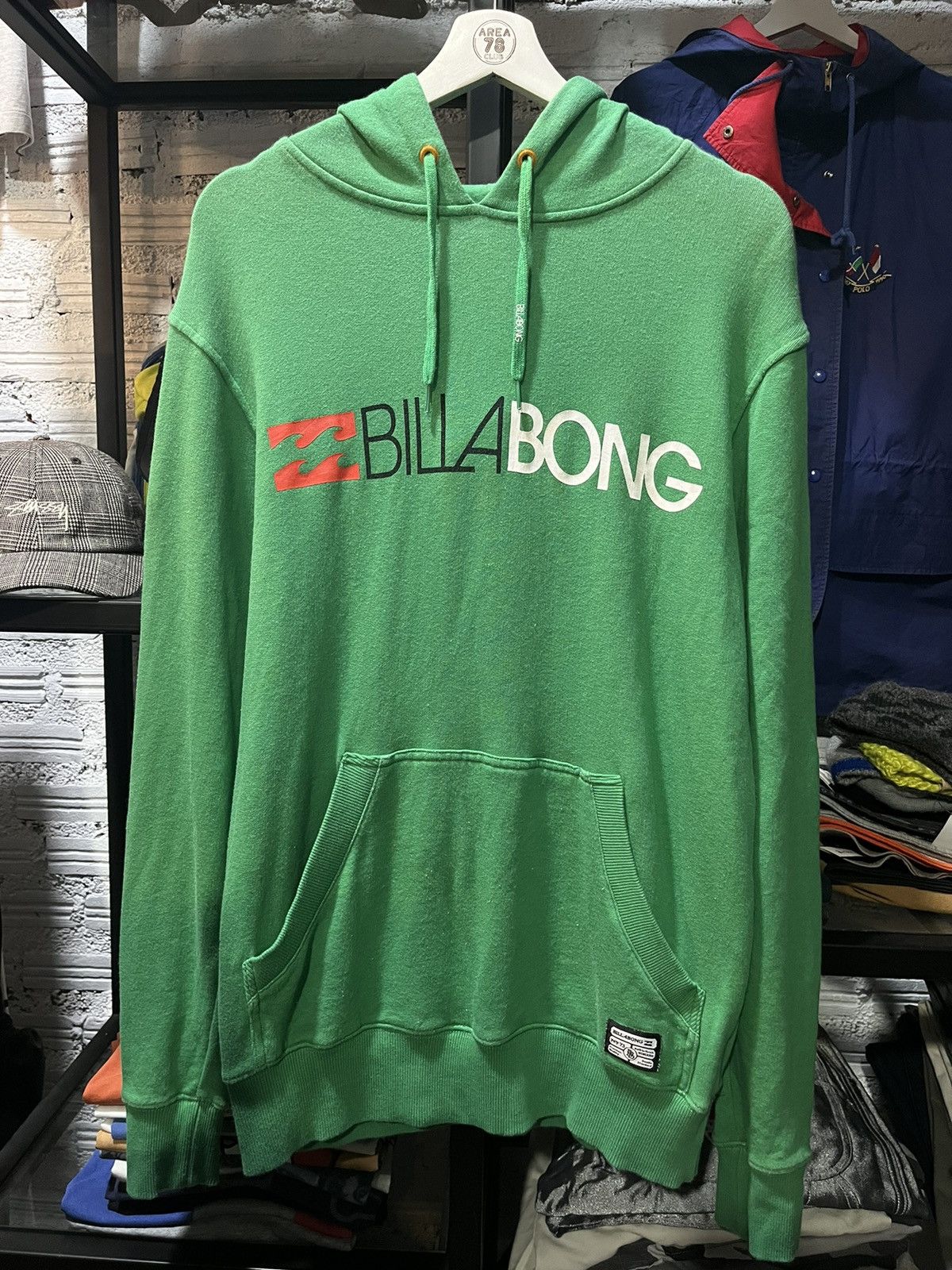 Billabong Billabong Surfboard Hoodie Logo Y2K Size US M / EU 48-50 / 2 - 1 Thumbnail
