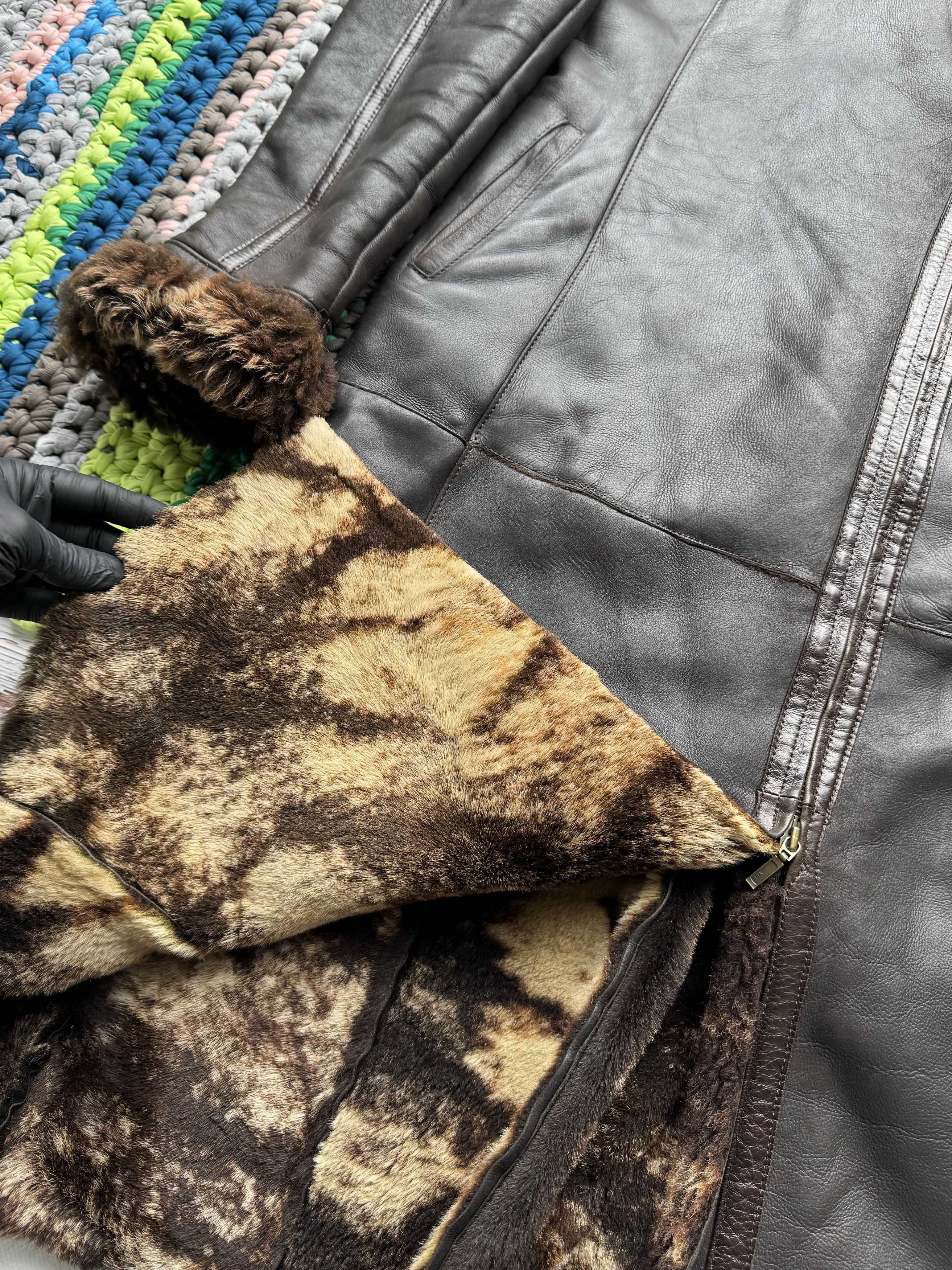 Vintage Vintage Real Sheepskin Coat (ET1) Size M / US 6-8 / IT 42-44 - 4 Thumbnail