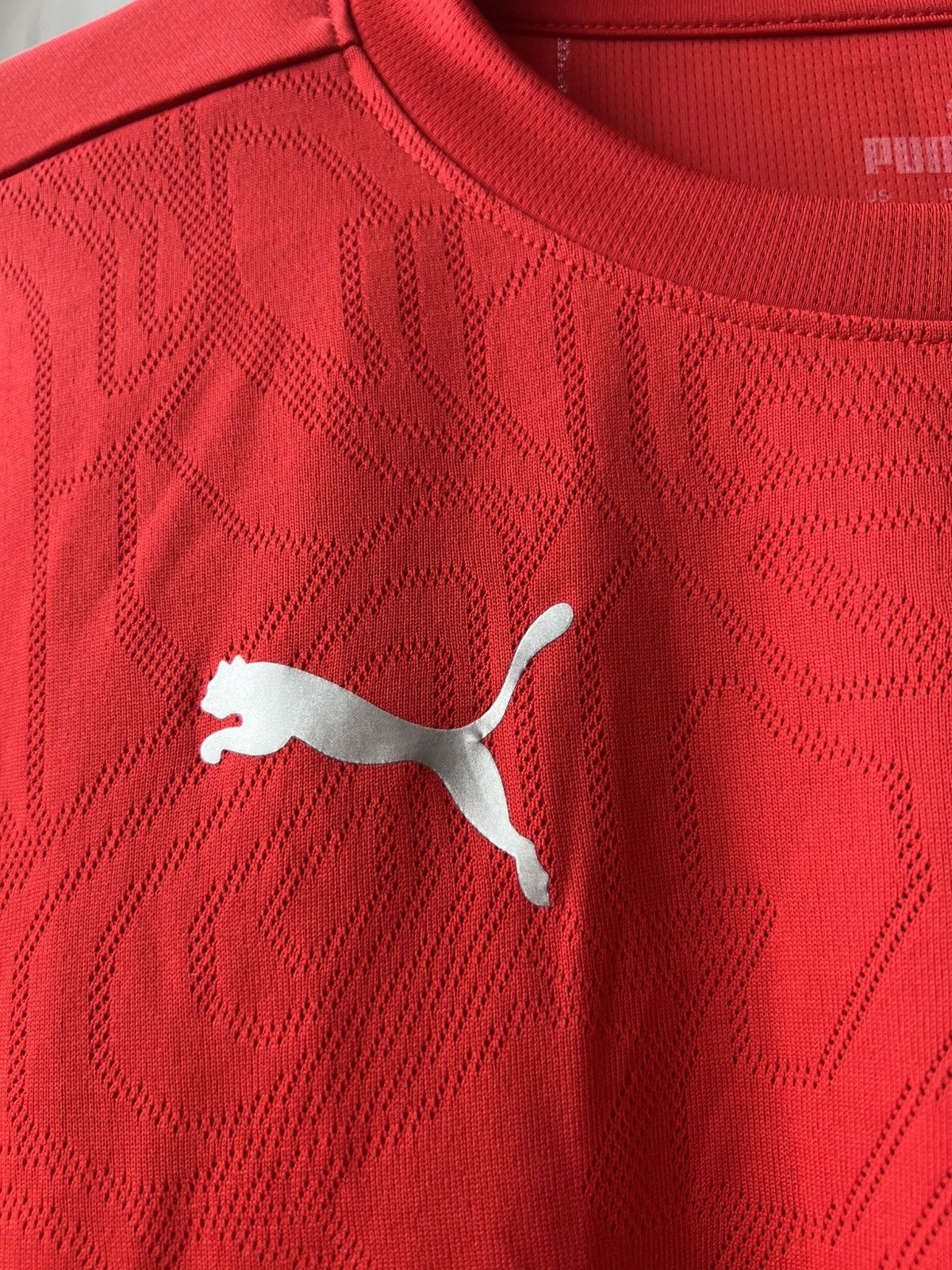 Puma 2025/26 MOROCCO TEAM TRAINING SOCCER JERSEY FOOTBALL SHIRT L Size US L / EU 52-54 / 3 - 8 Thumbnail