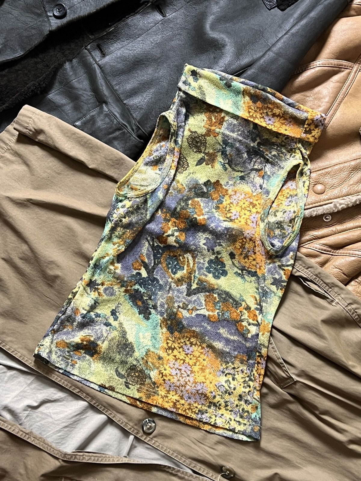 Other Bitte Kai Rand Vintage Avant Garde Floral Blouse JPG Etro Size L / US 10 / IT 46 - 4 Thumbnail