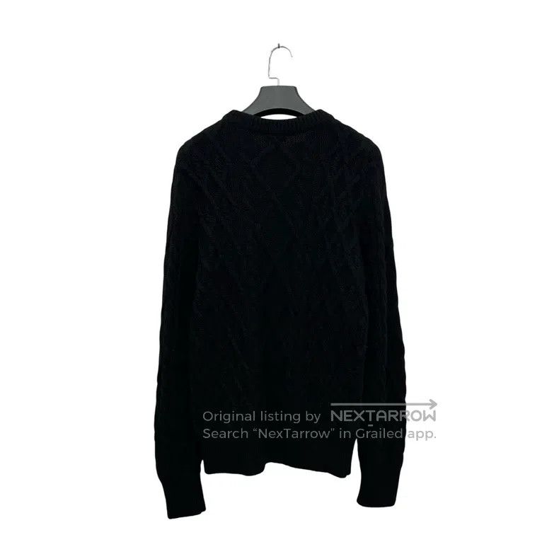 Dior Dior Black twisted knitted sweater Size US XS / EU 42 / 0 - 2 Thumbnail