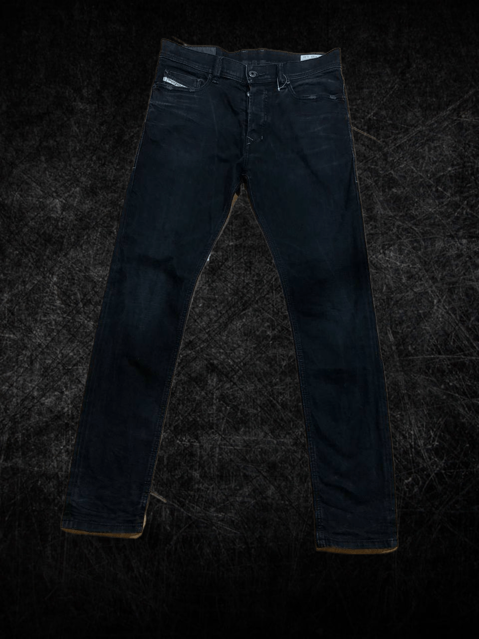 Diesel DIESEL TEPPHAR SLIM-CARROT Denim DISTRESSED JEANS Size US 29 - 1 Thumbnail