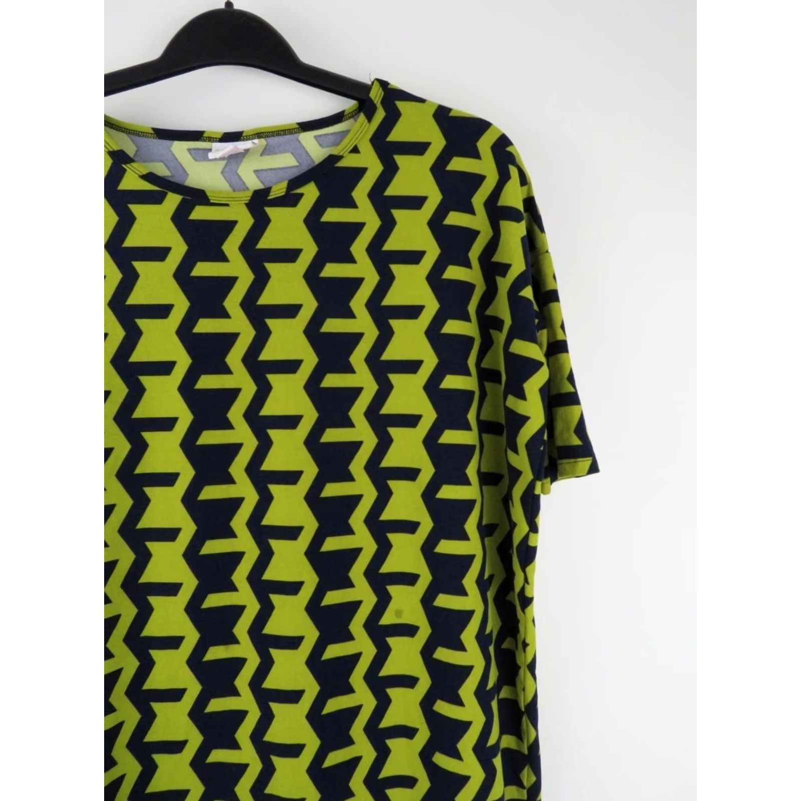Vintage LuLaRoe Shirt Womens S Yellow Women Leggings Material Irma Top Blue Unicorn Tunic Size S / US 4 / IT 40 - 2 Thumbnail