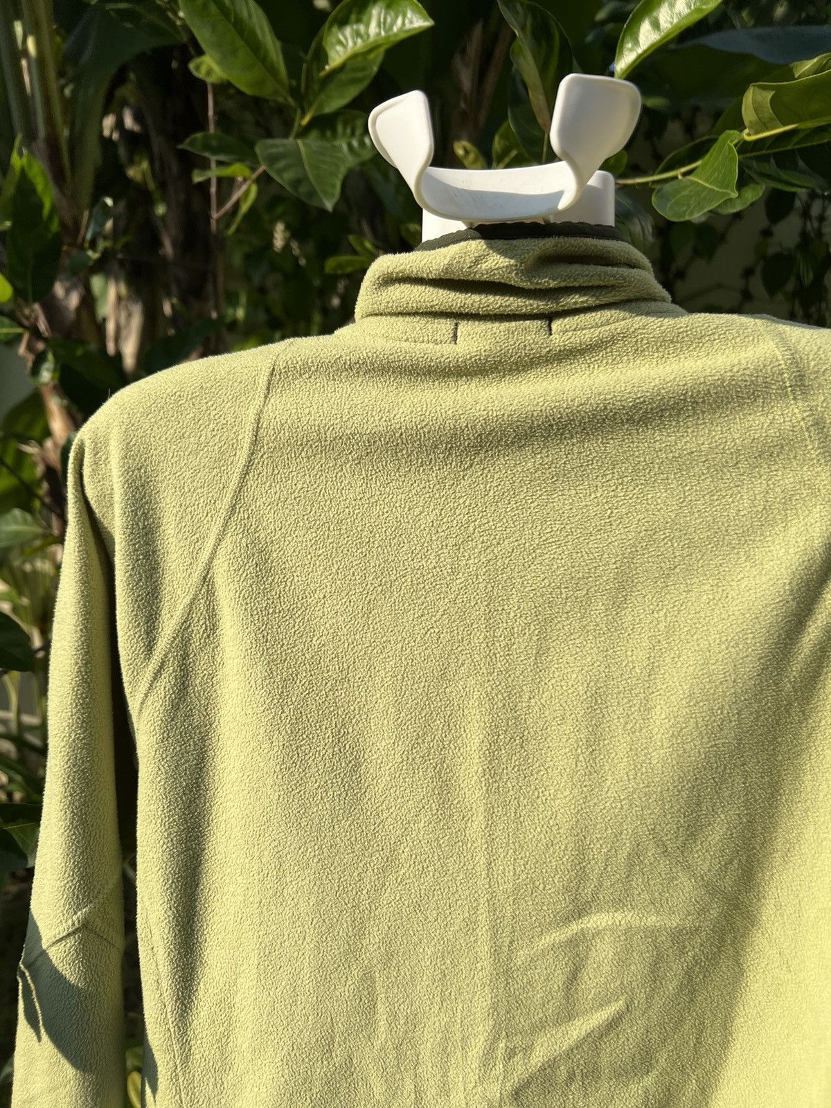 Nike × Vintage 90's NIKE RARE RETRO FLEECE SMALL SWOOSH Y2K JACKET Size US M / EU 48-50 / 2 - 7 Thumbnail